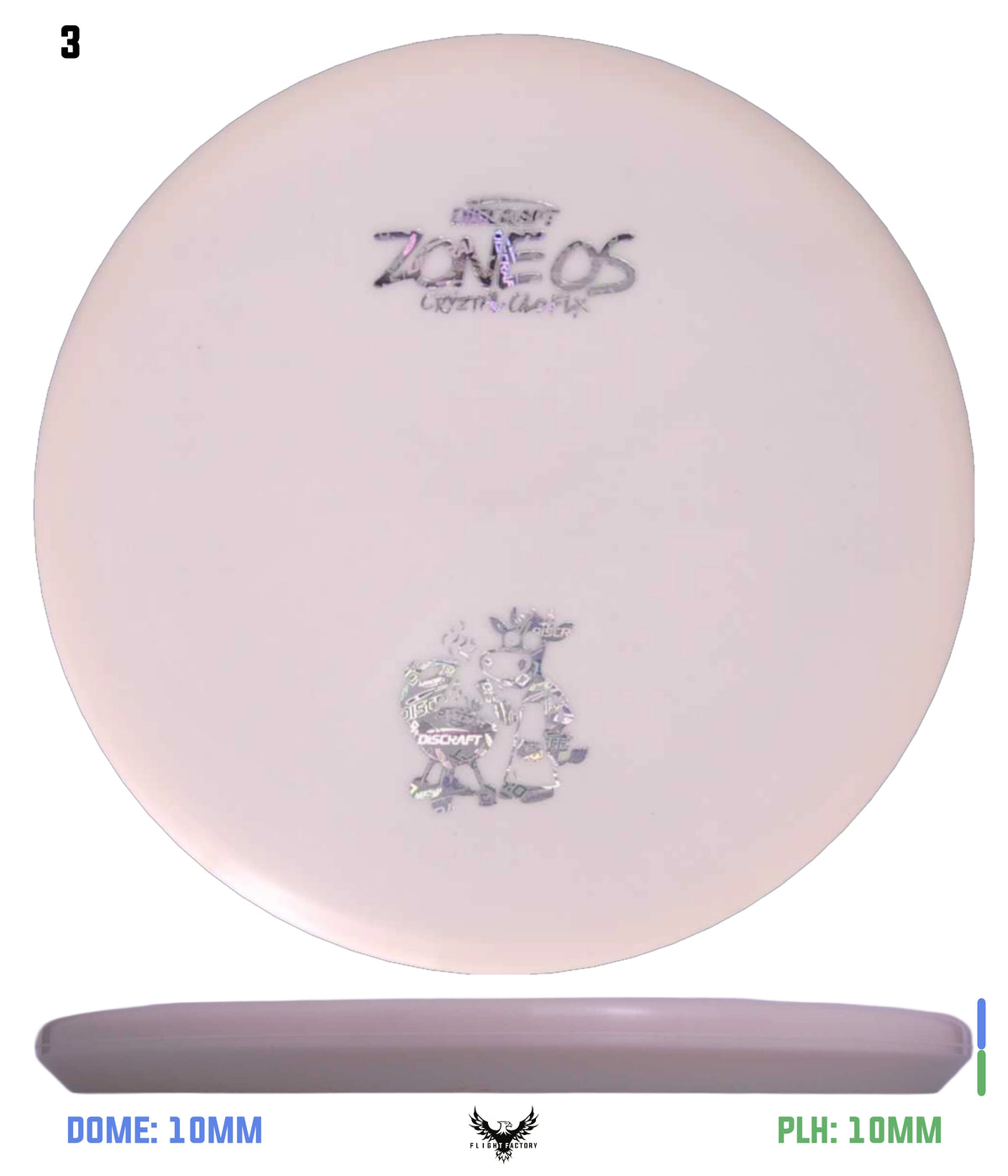 Discraft CryZtal Glo FLX Zone OS - Ledgestone Wave 2 (2025)