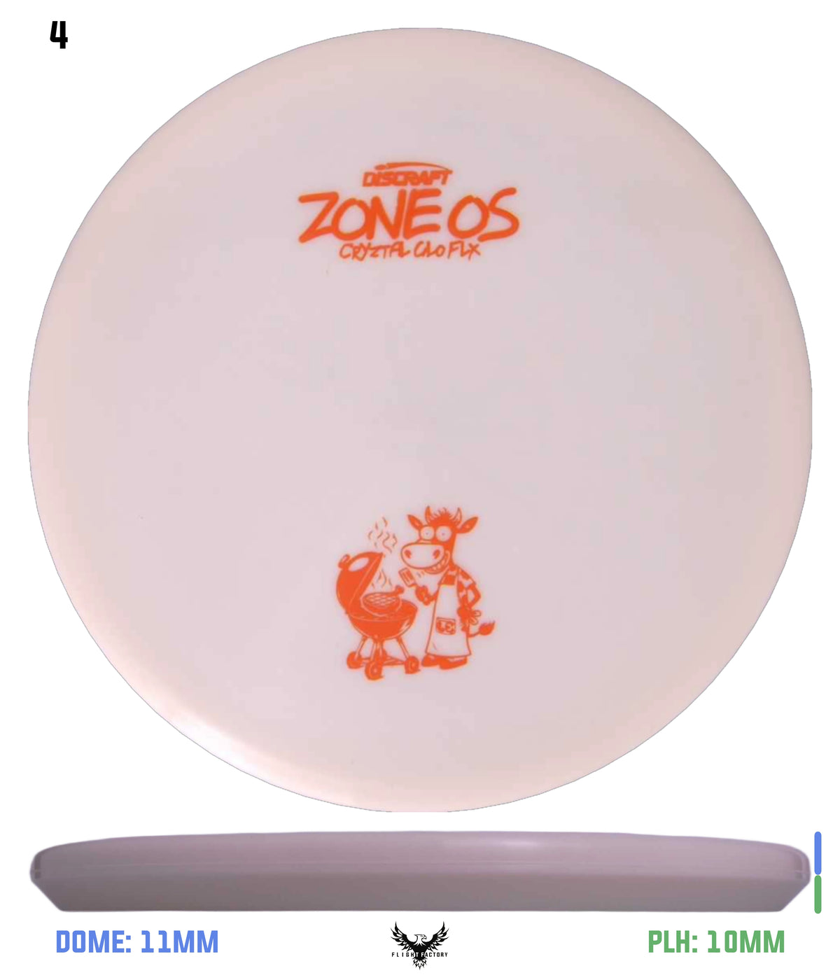 Discraft CryZtal Glo FLX Zone OS - Ledgestone Wave 2 (2025)