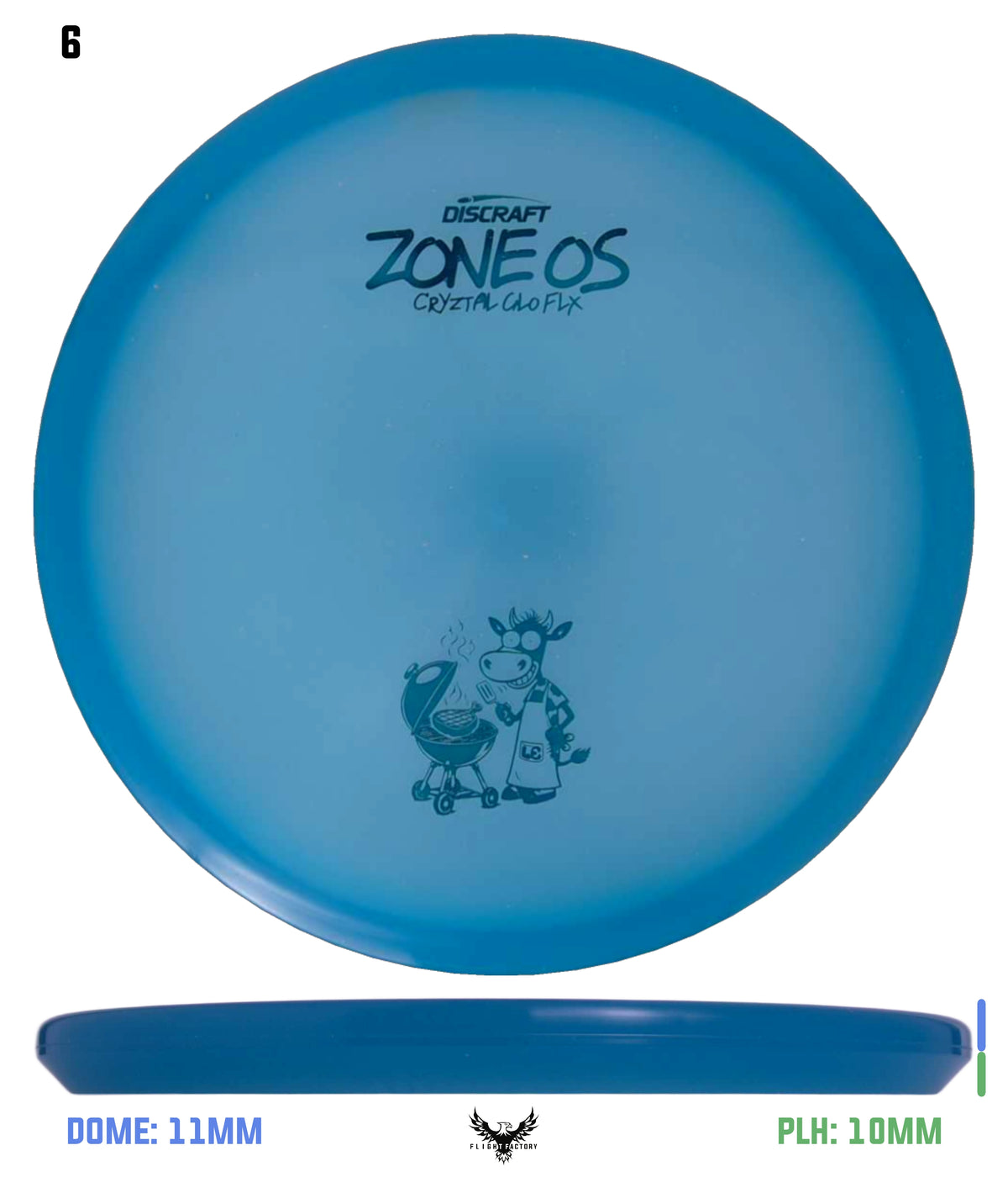 Discraft CryZtal Glo FLX Zone OS - Ledgestone Wave 2 (2025)