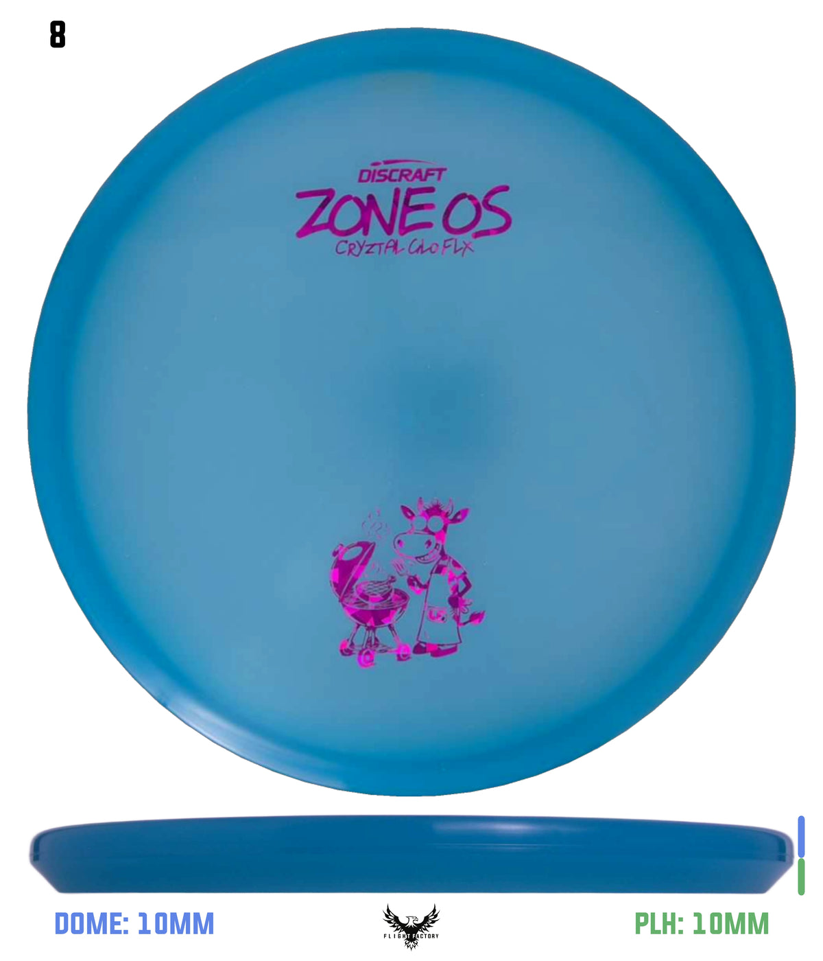 Discraft CryZtal Glo FLX Zone OS - Ledgestone Wave 2 (2025)