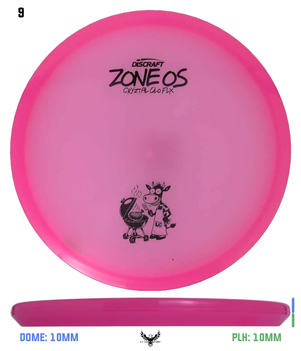 Discraft CryZtal Glo FLX Zone OS - Ledgestone Wave 2 (2025)