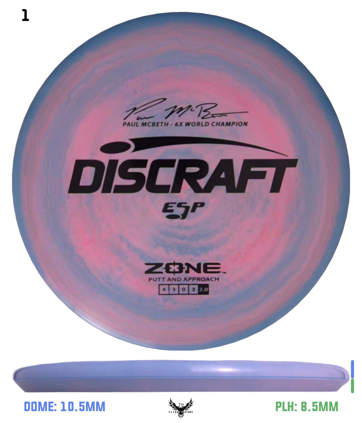 Discraft ESP Zone - Paul McBeth 6x Signature