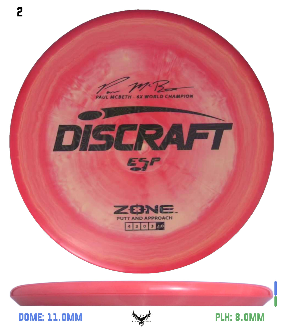 Discraft ESP Zone - Paul McBeth 6x Signature