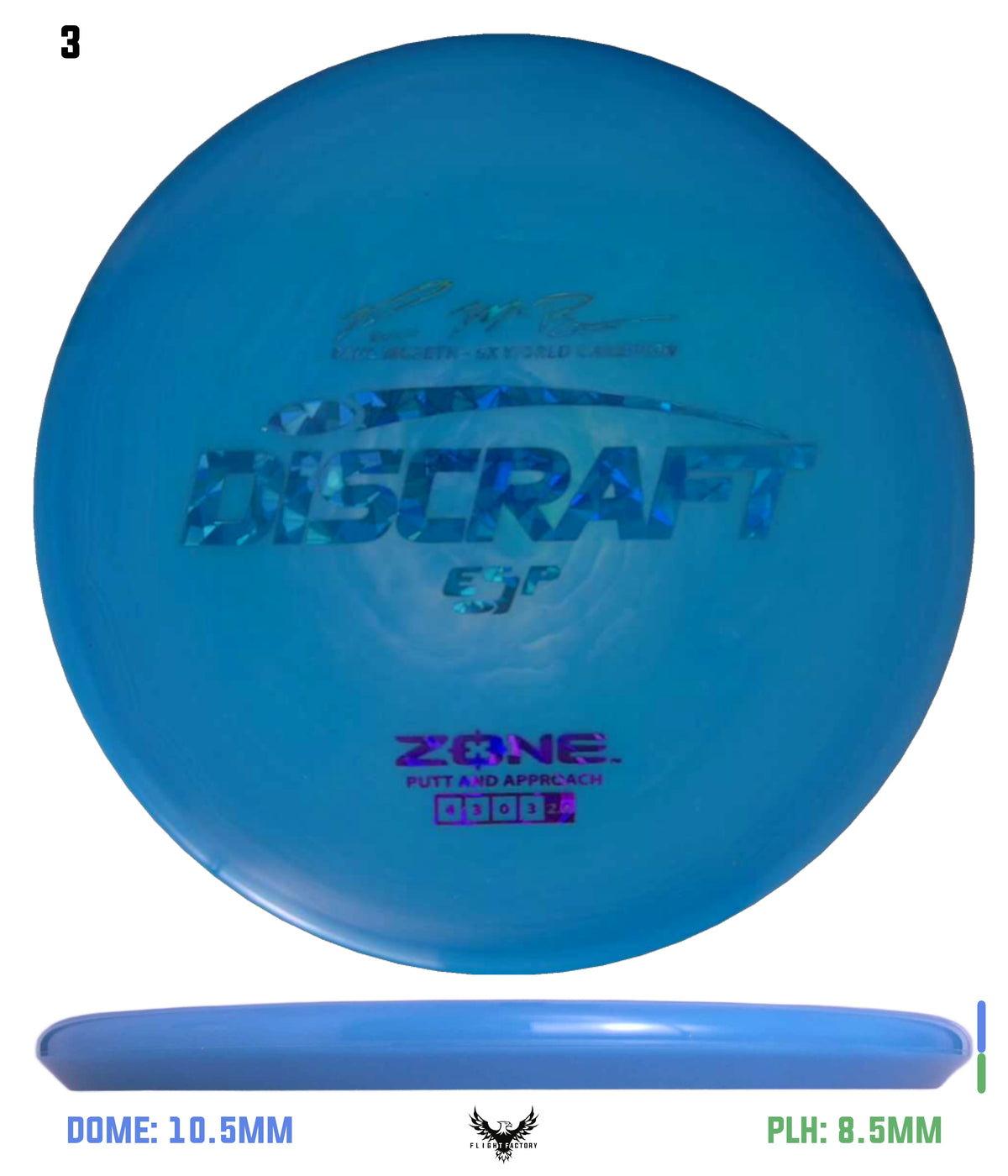 Discraft ESP Zone - Paul McBeth 6x Signature