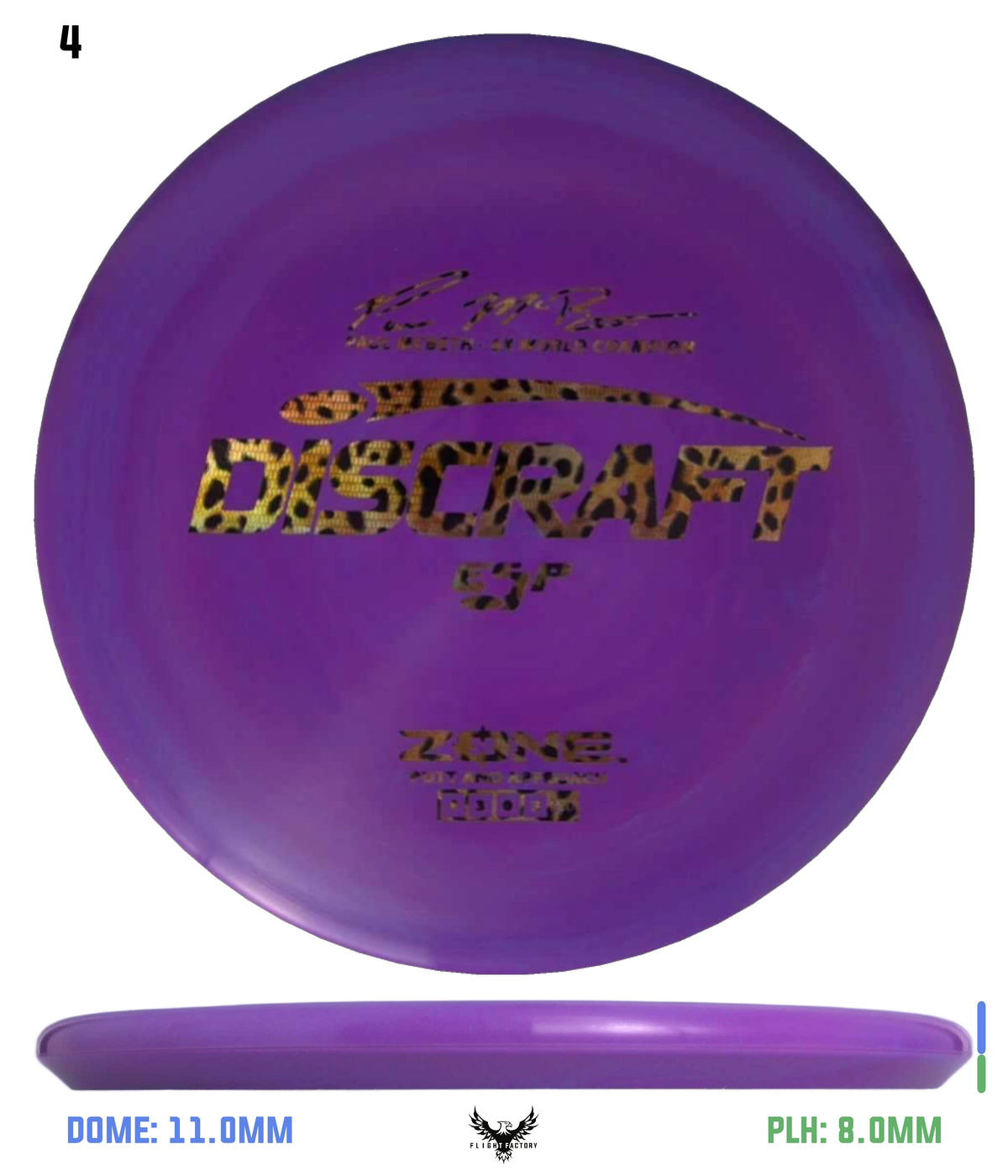 Discraft ESP Zone - Paul McBeth 6x Signature