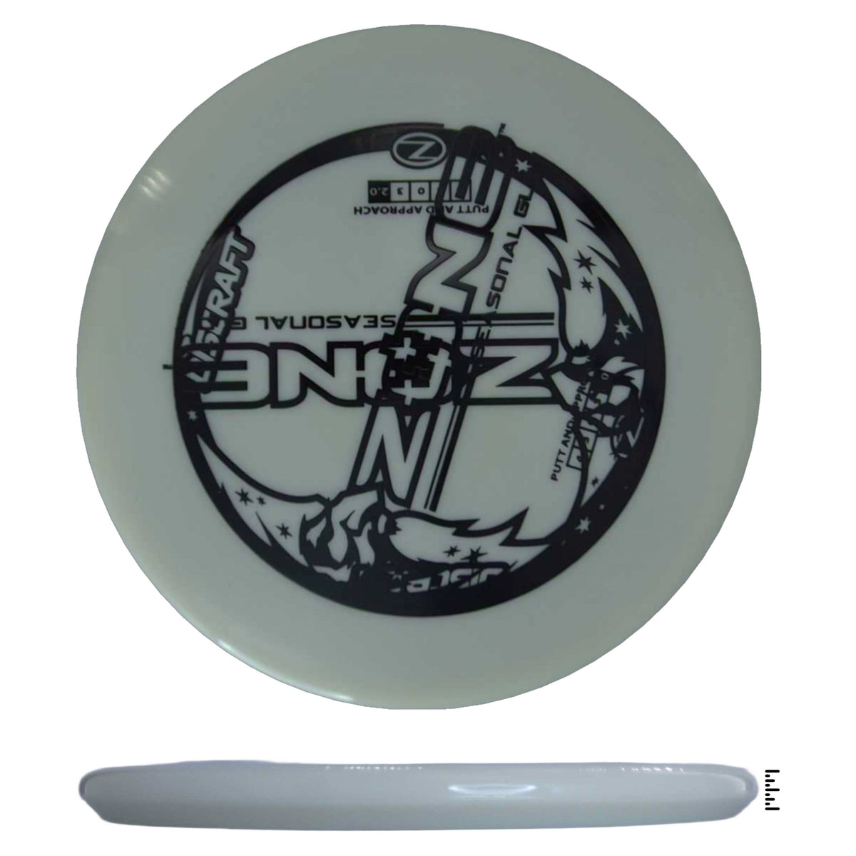 Discraft Seasonal Glo Z Zone - Misprints