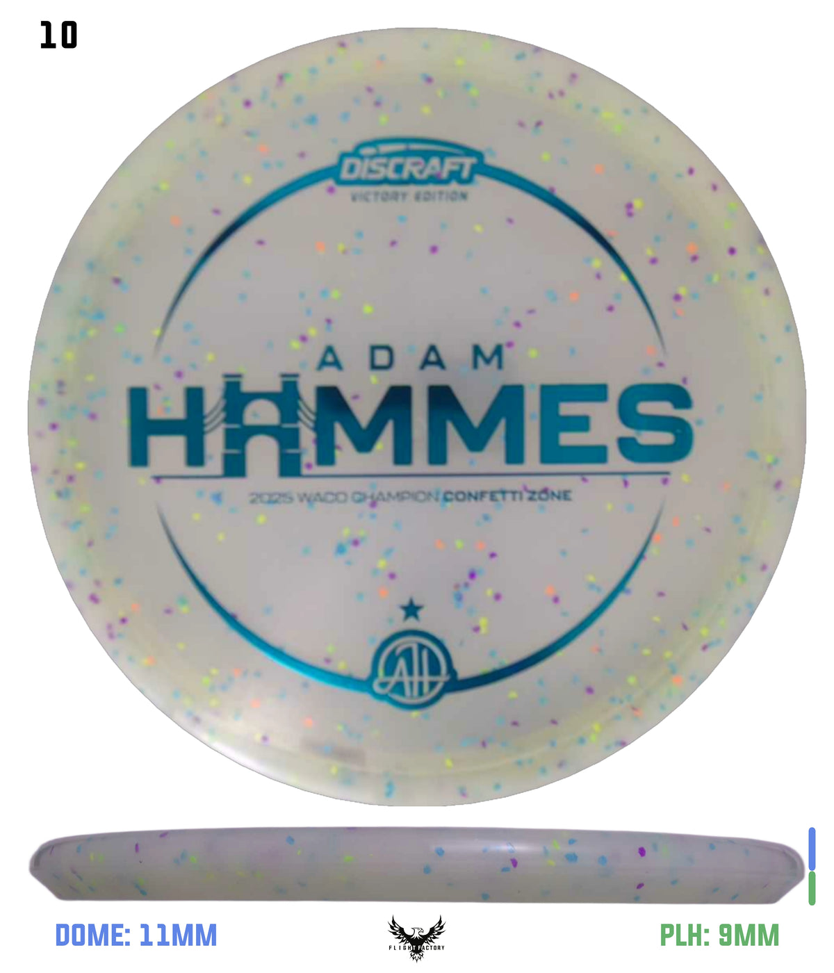 Discraft Z Confetti Zone - Adam Hammes Waco Victory Edition