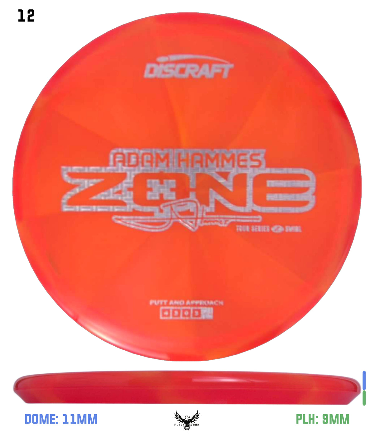 Discraft Adam Hammes 2025 Tour Series Z Swirl Zone