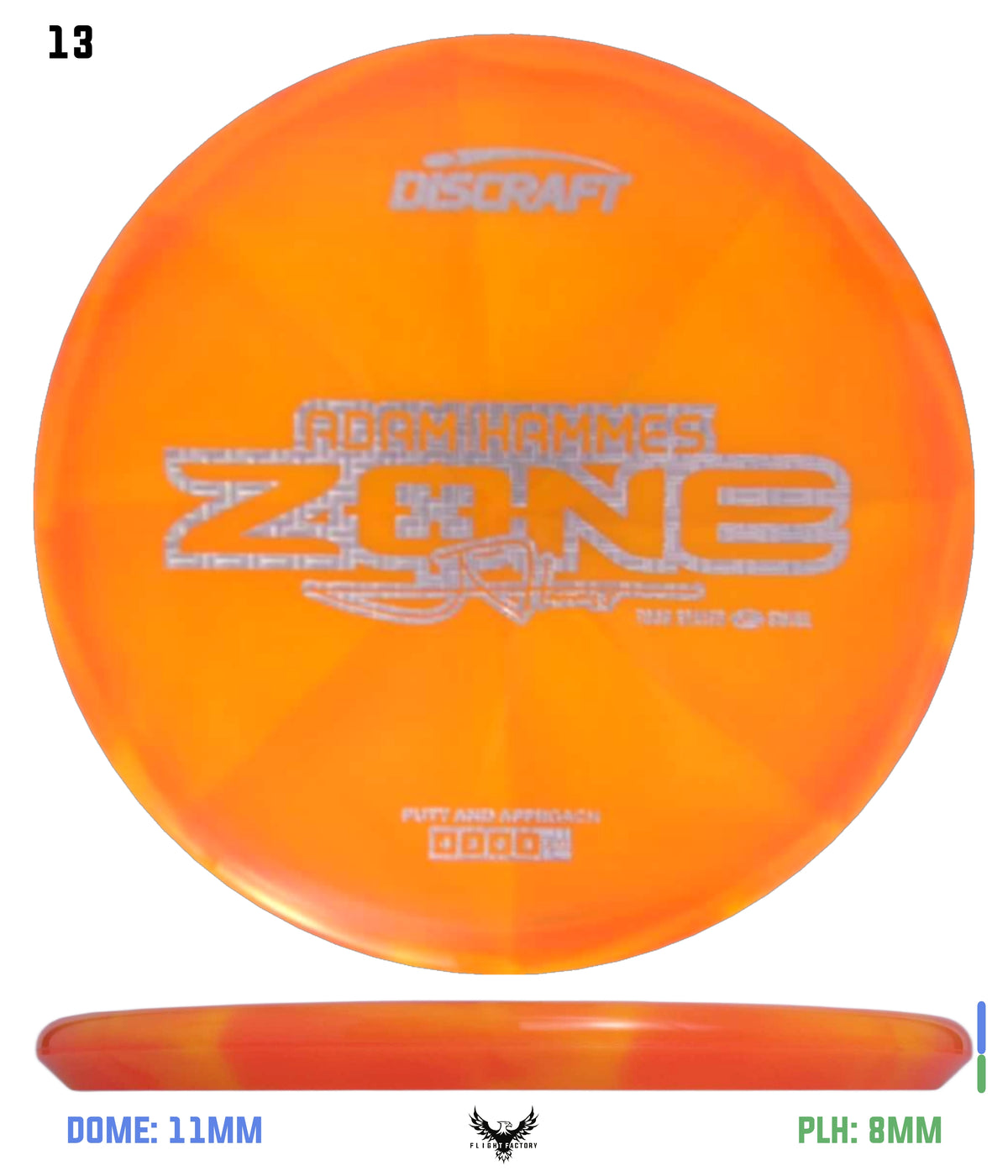 Discraft Adam Hammes 2025 Tour Series Z Swirl Zone