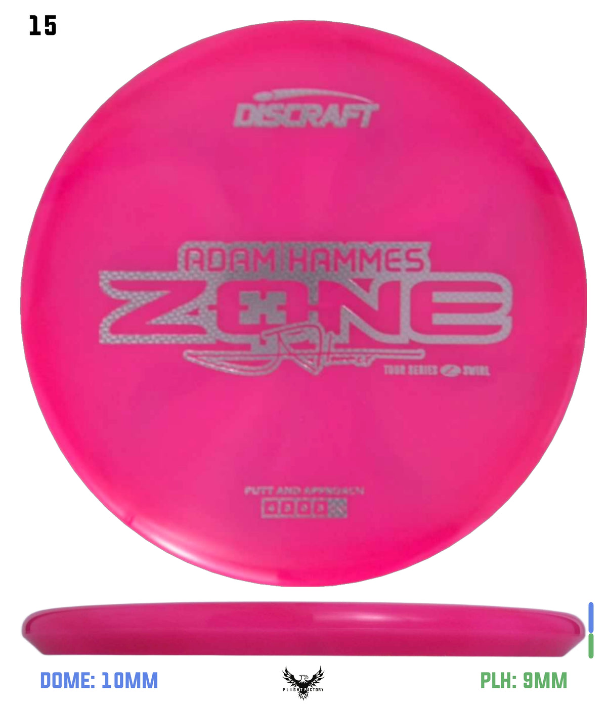 Discraft Adam Hammes 2025 Tour Series Z Swirl Zone