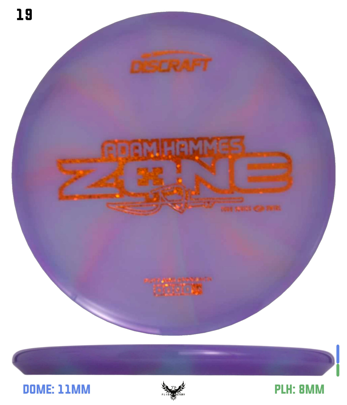 Discraft Adam Hammes 2025 Tour Series Z Swirl Zone