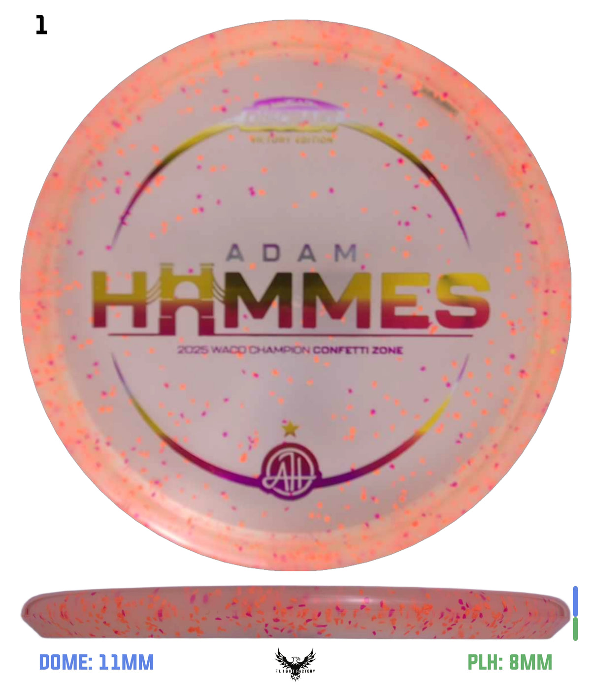 Discraft Z Confetti Zone - Adam Hammes Waco Victory Edition