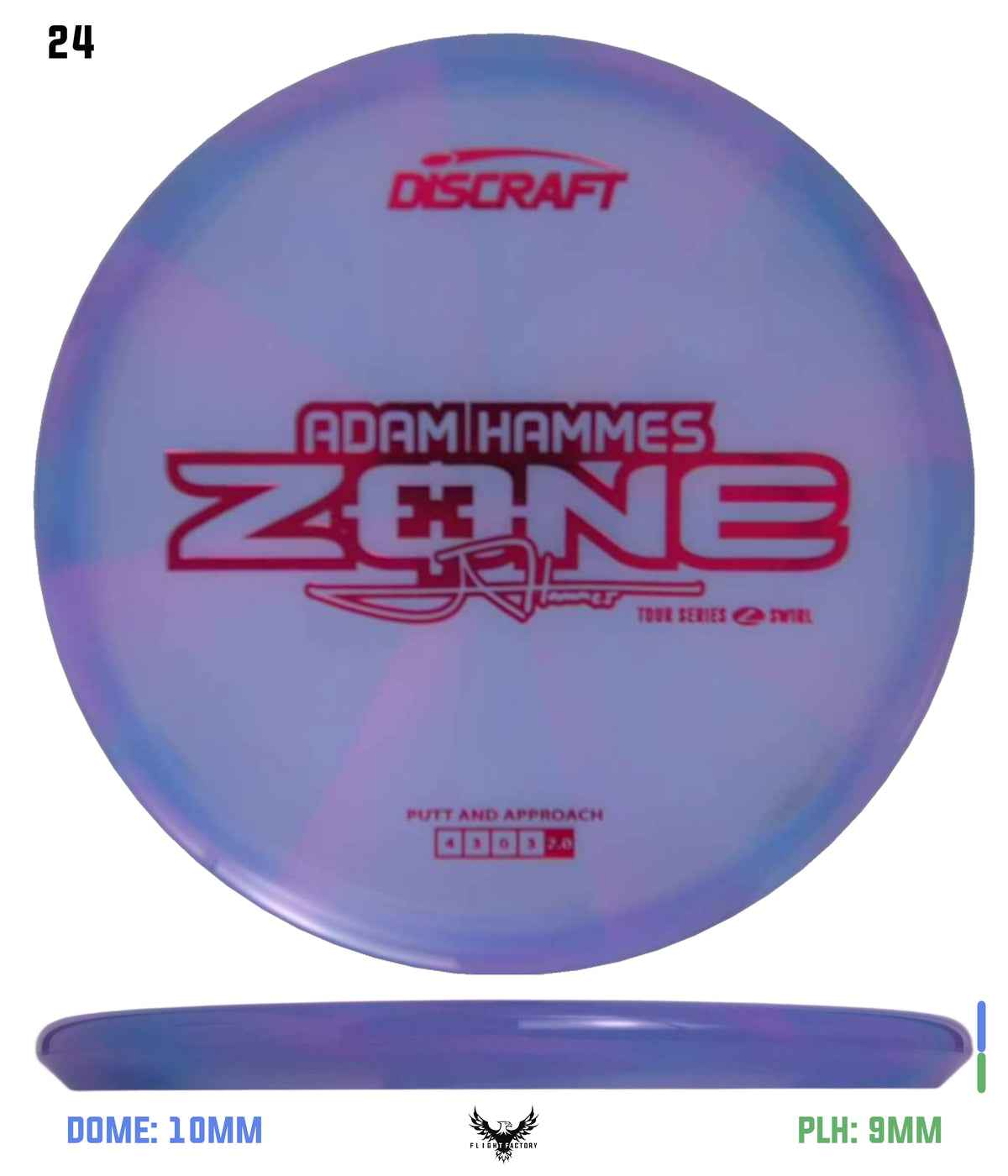 Discraft Adam Hammes 2025 Tour Series Z Swirl Zone