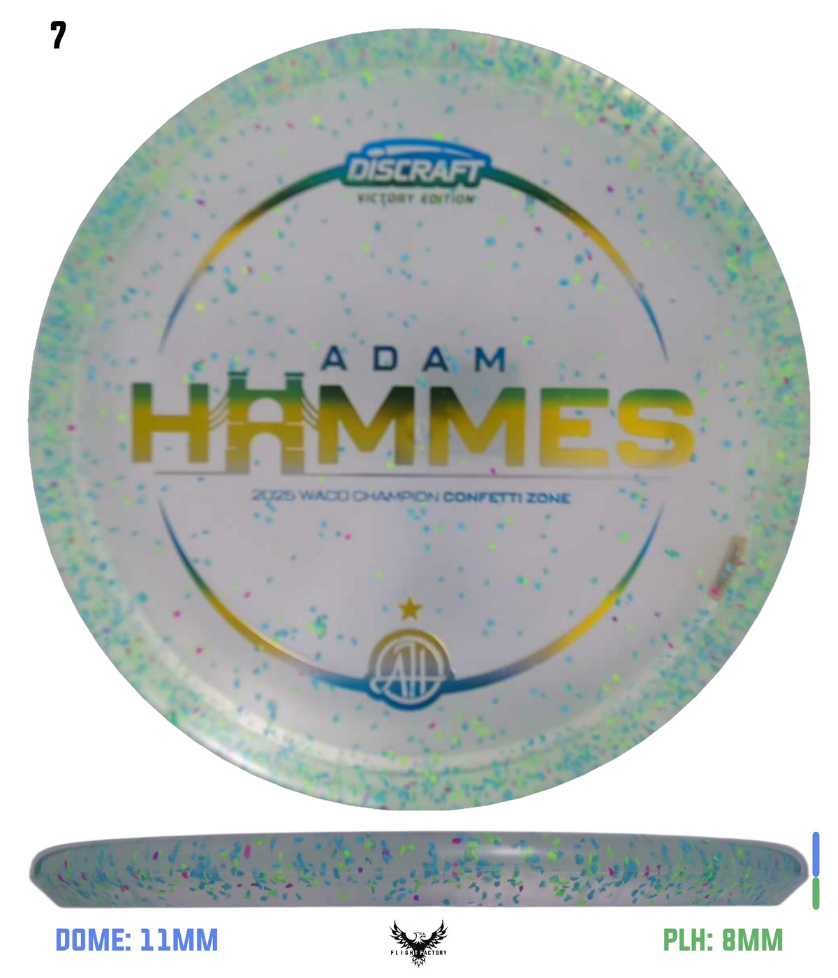 Discraft Z Confetti Zone - Adam Hammes Waco Victory Edition