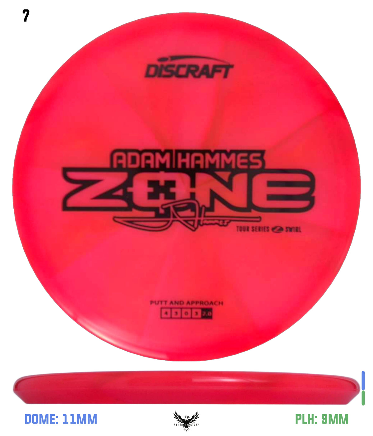 Discraft Adam Hammes 2025 Tour Series Z Swirl Zone