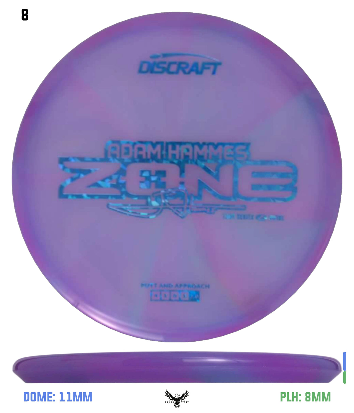 Discraft Adam Hammes 2025 Tour Series Z Swirl Zone