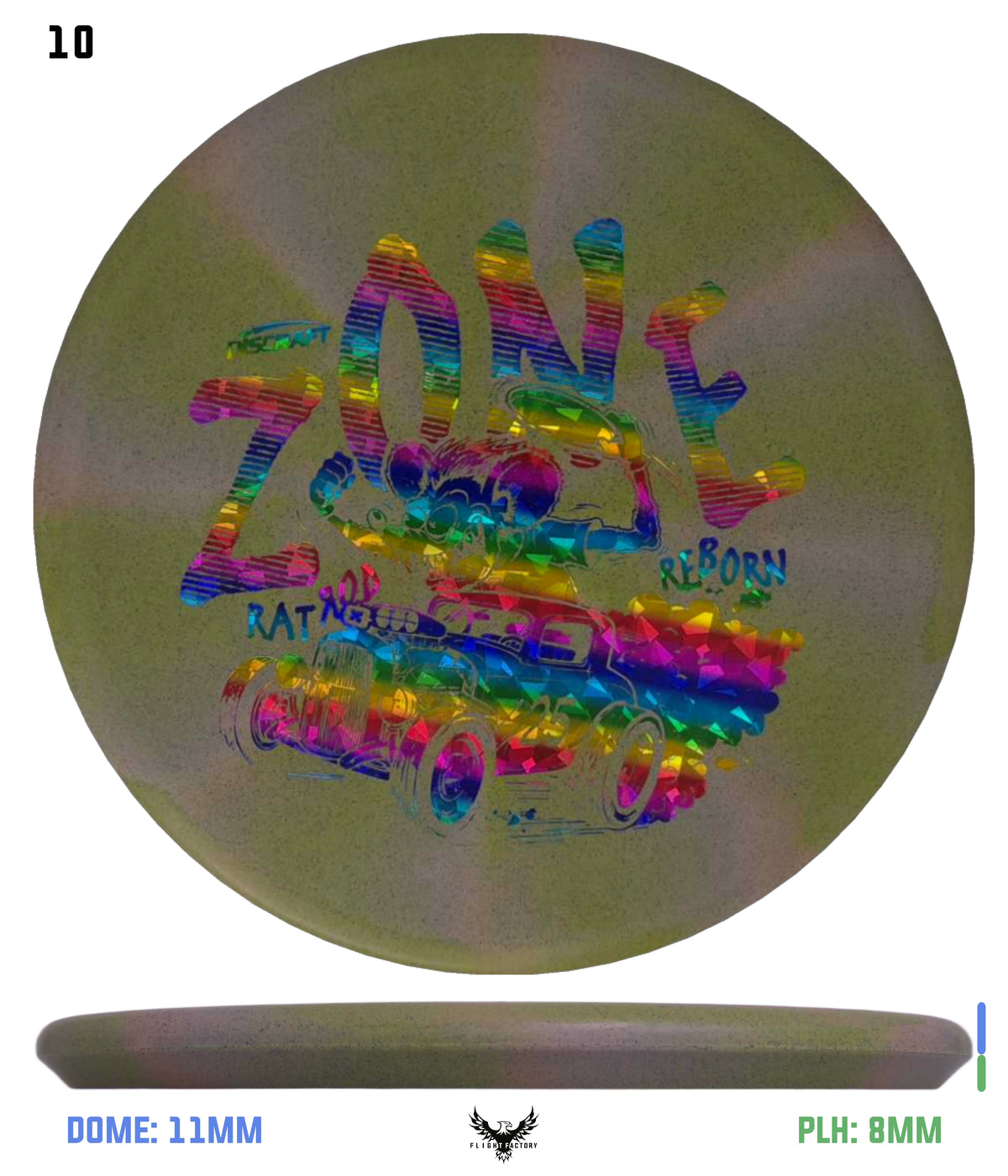Discraft Rubber Blend Swirl Zone - Ledgestone Wave 2 (2025)