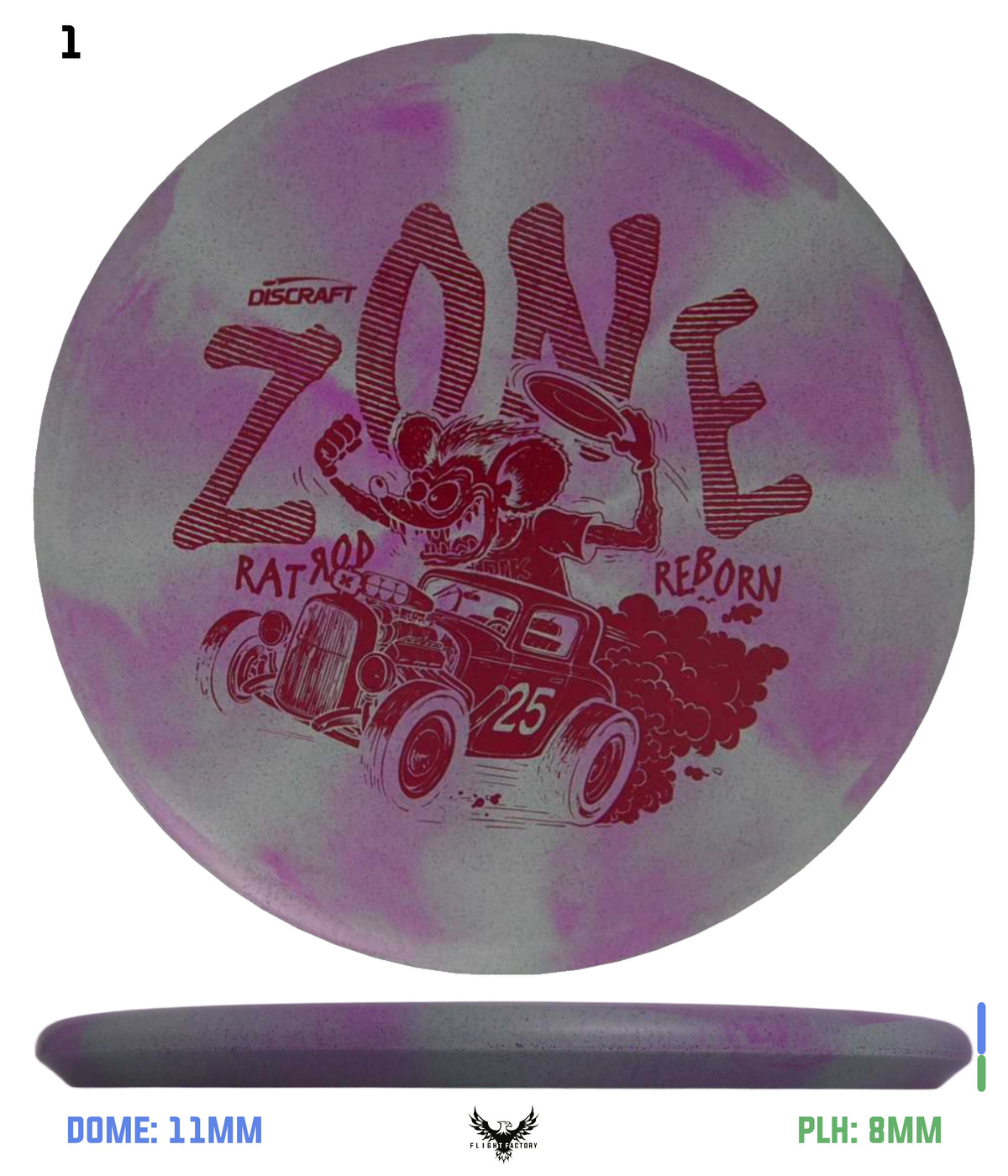 Discraft Rubber Blend Swirl Zone - Ledgestone Wave 2 (2025)