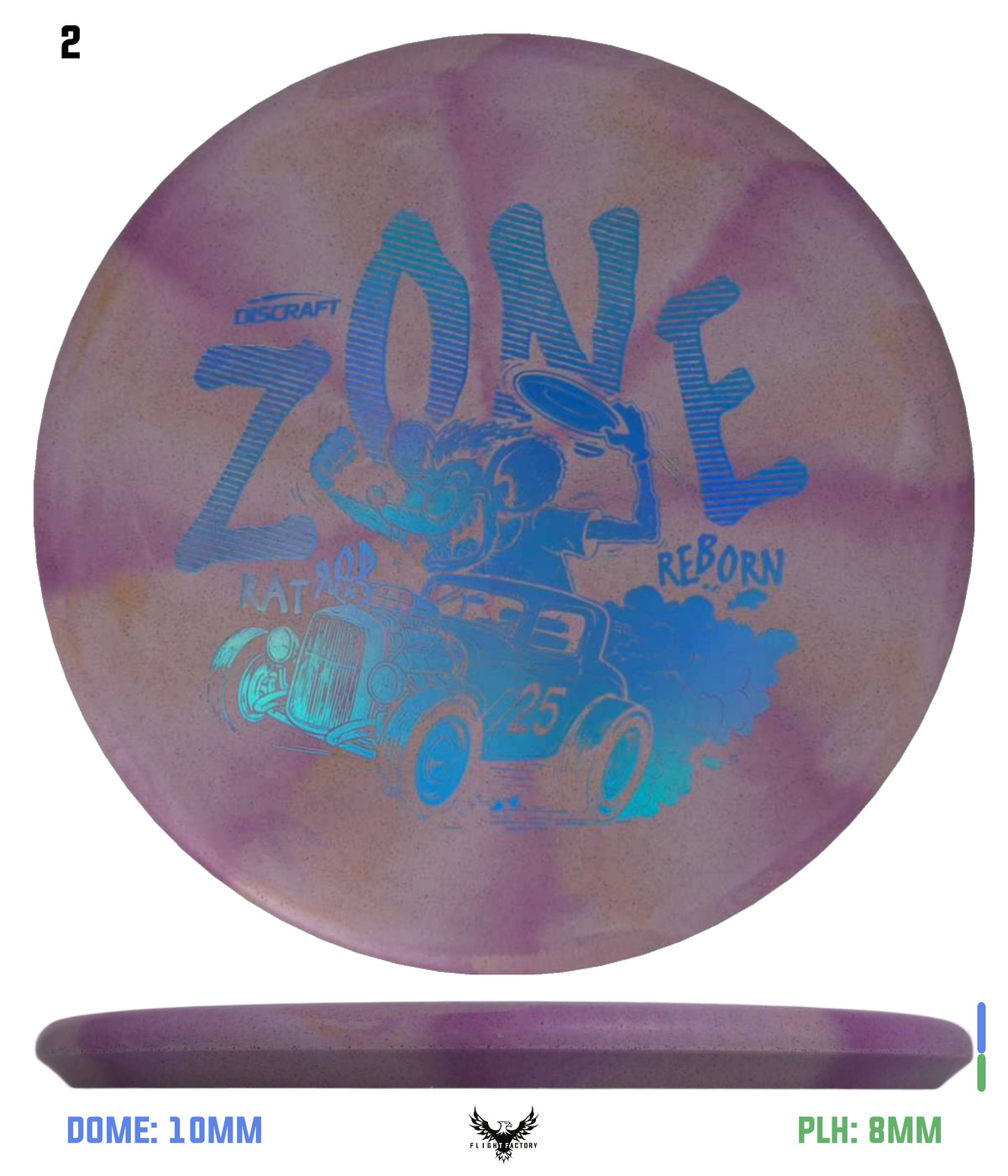 Discraft Rubber Blend Swirl Zone - Ledgestone Wave 2 (2025)