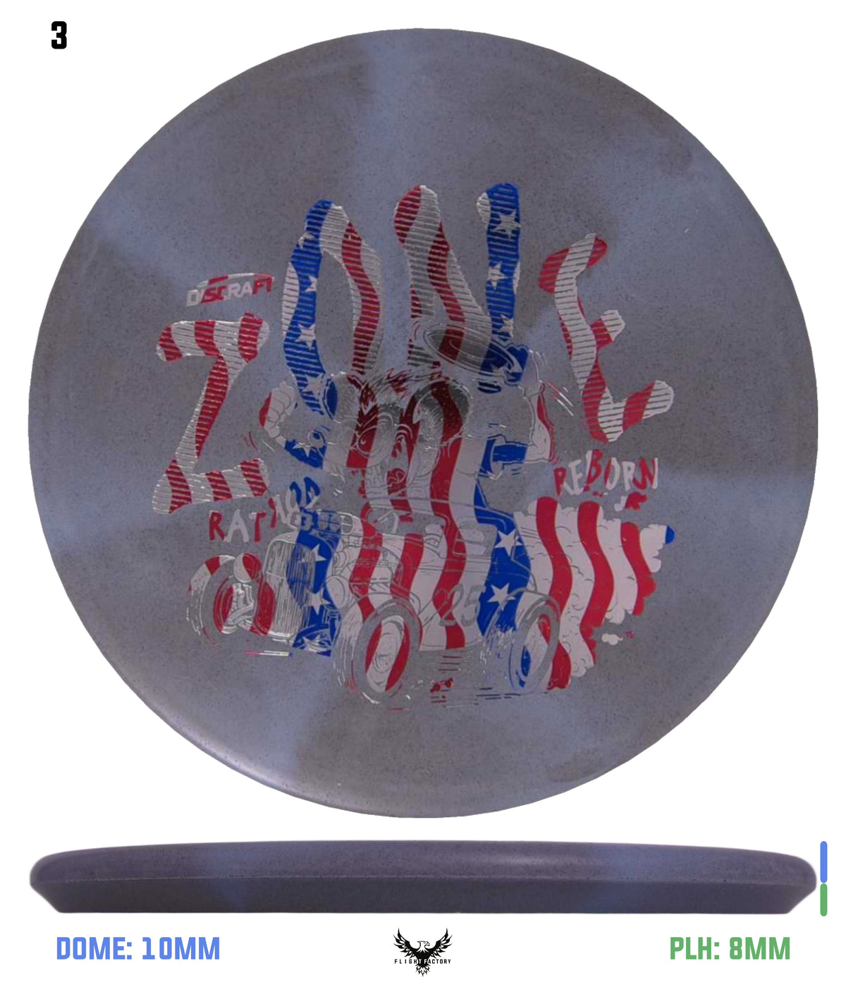 Discraft Rubber Blend Swirl Zone - Ledgestone Wave 2 (2025)