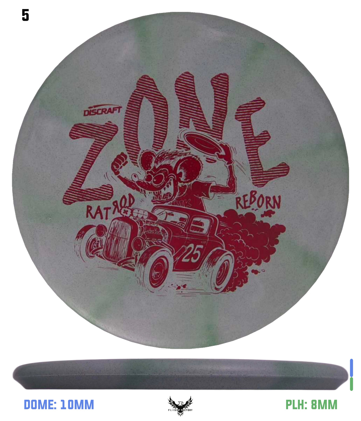 Discraft Rubber Blend Swirl Zone - Ledgestone Wave 2 (2025)