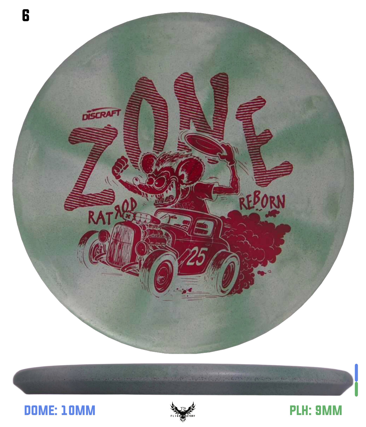 Discraft Rubber Blend Swirl Zone - Ledgestone Wave 2 (2025)