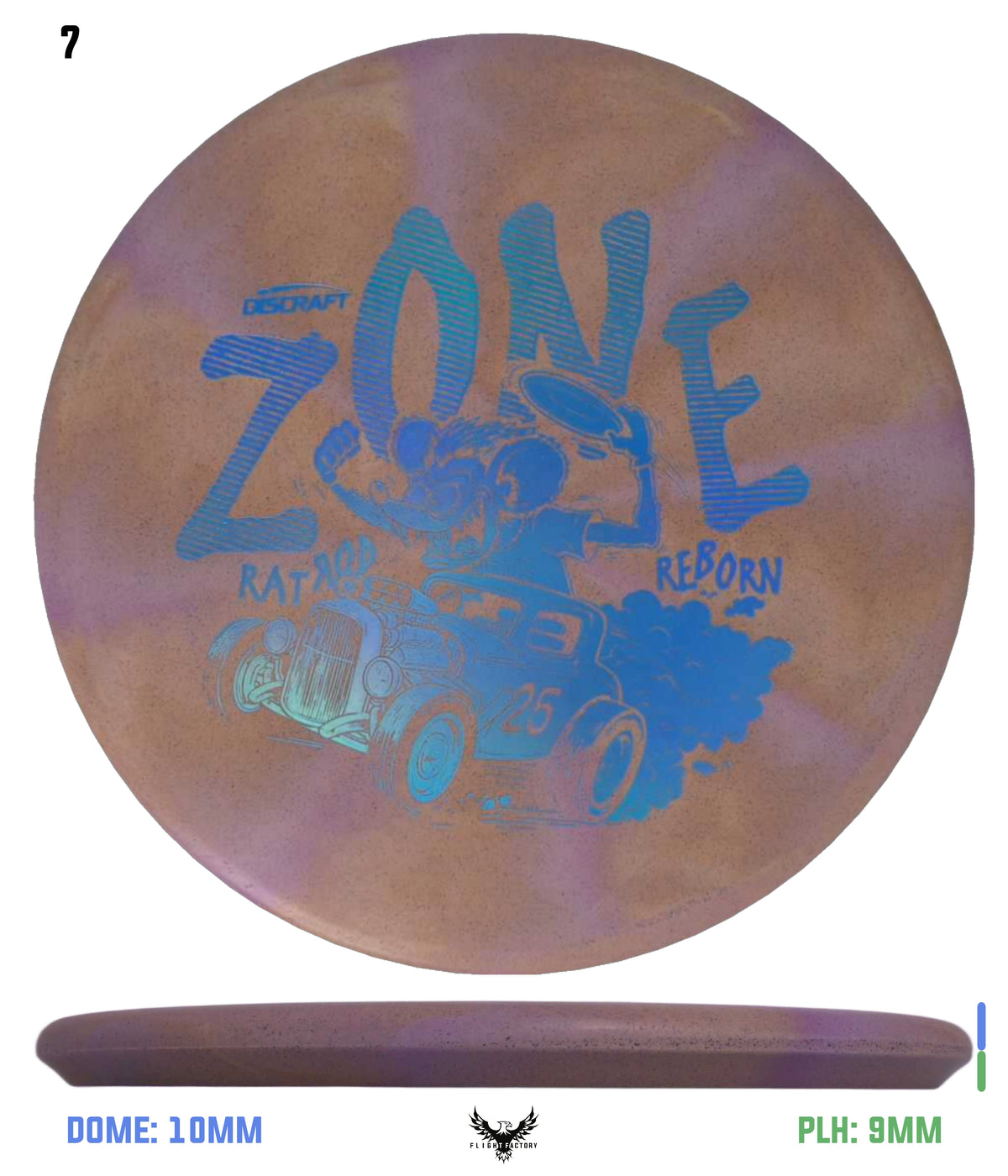 Discraft Rubber Blend Swirl Zone - Ledgestone Wave 2 (2025)