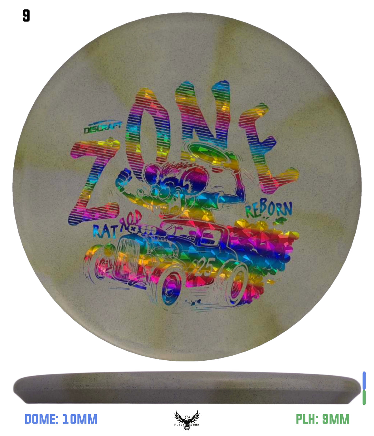 Discraft Rubber Blend Swirl Zone - Ledgestone Wave 2 (2025)