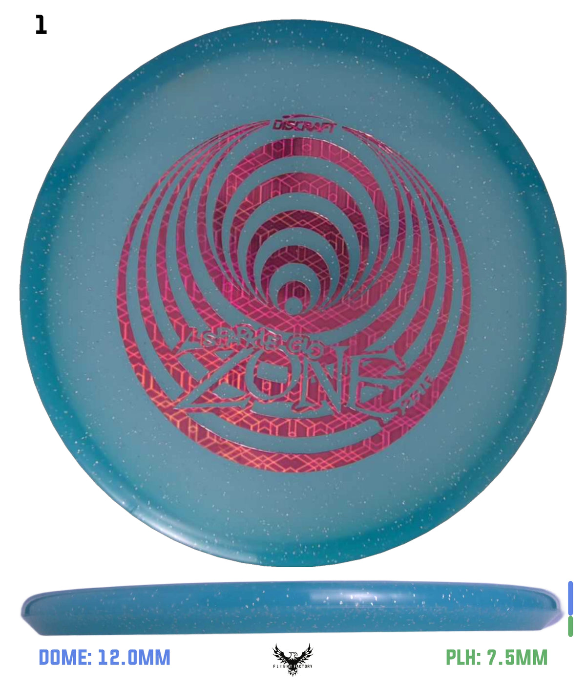 Discraft Z Glo Sparkle Zone - Ledgestone Season 3 (2025)