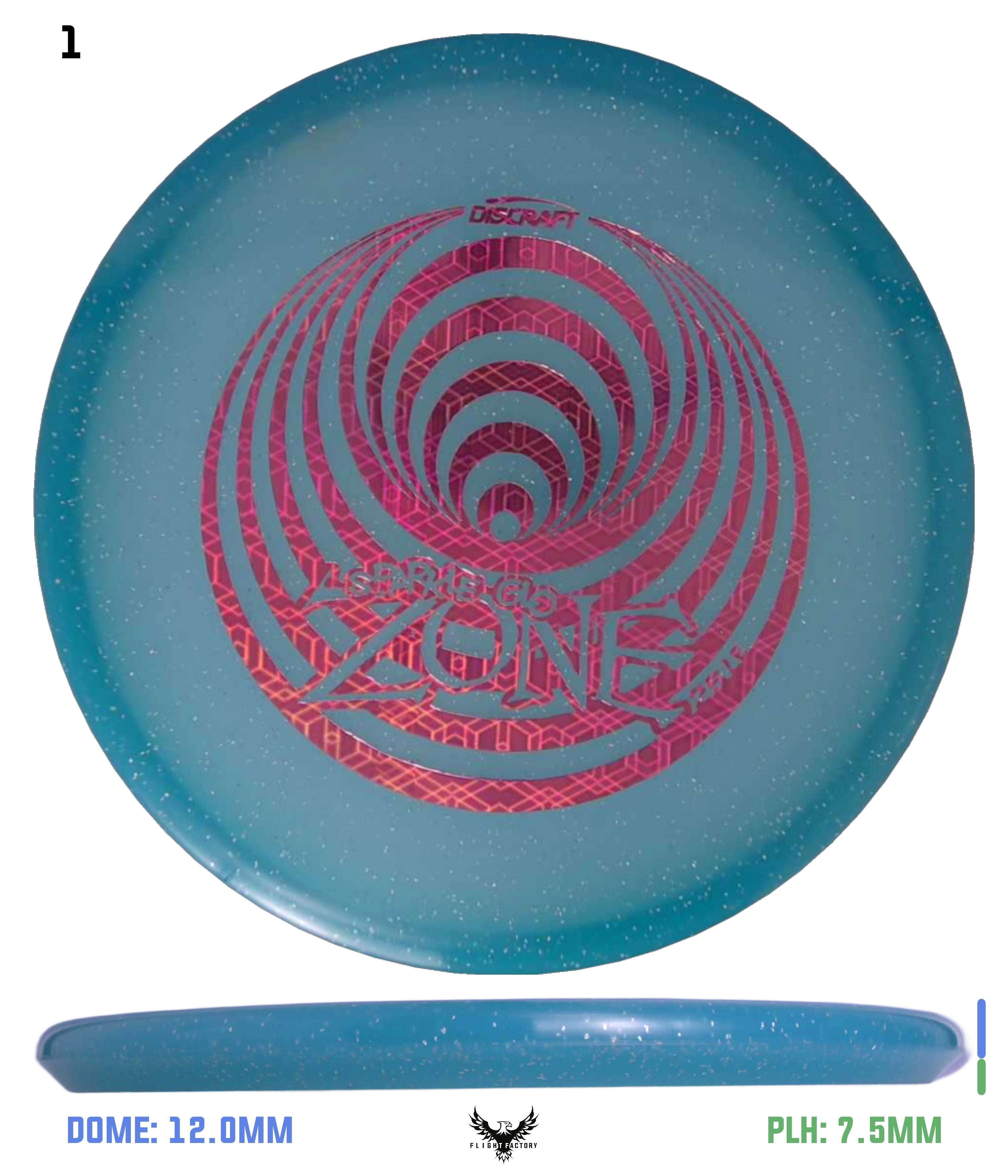 Discraft Z Glo Sparkle Zone - Ledgestone Season 3 (2025