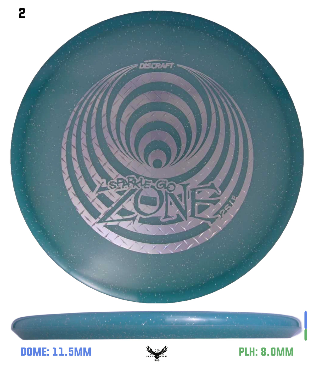Discraft Z Glo Sparkle Zone - Ledgestone Season 3 (2025)