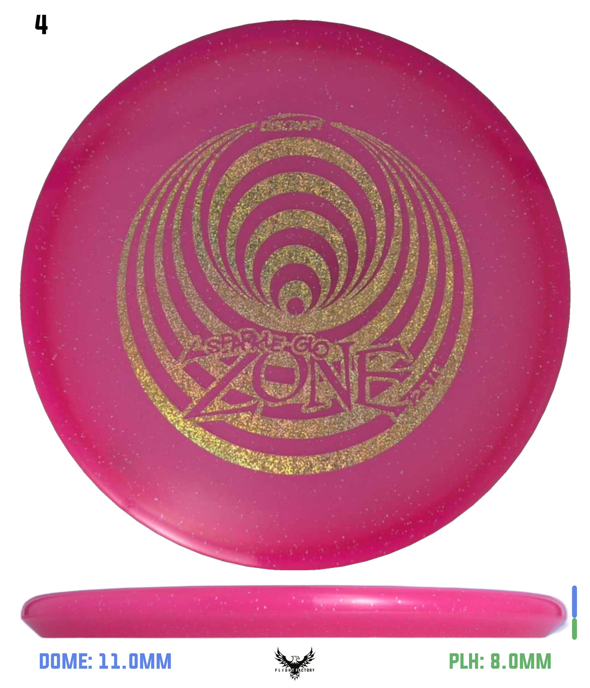 Discraft Z Glo Sparkle Zone - Ledgestone Season 3 (2025)