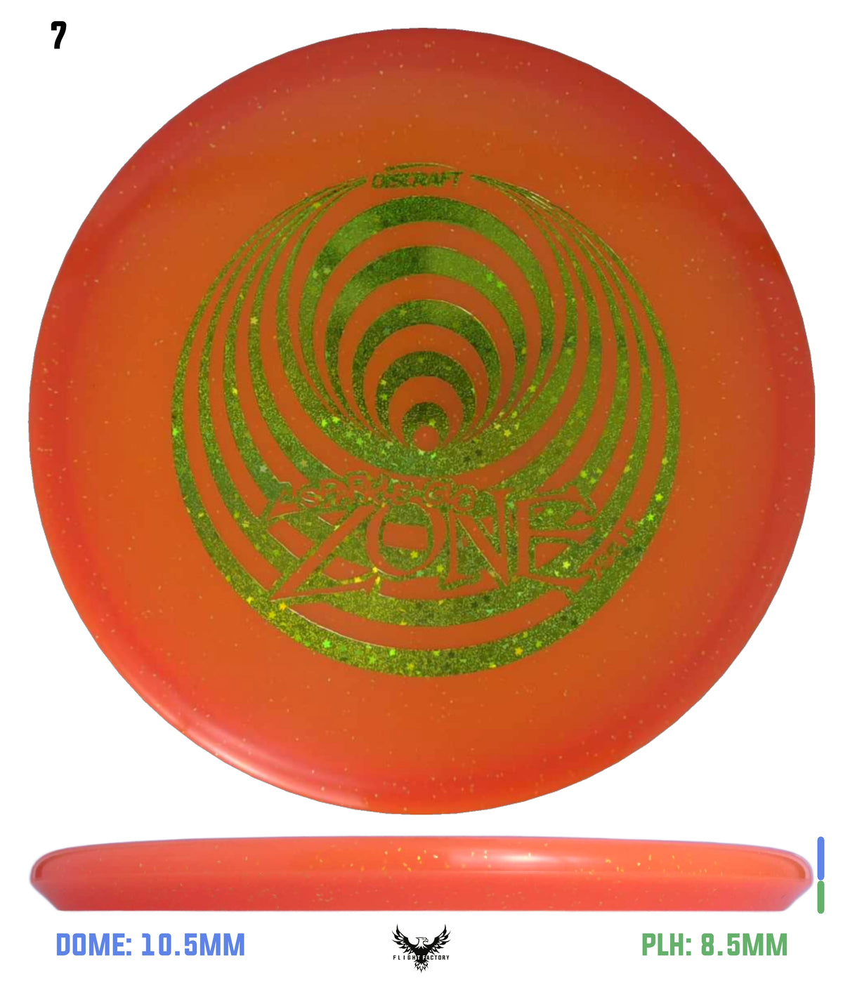 Discraft Z Glo Sparkle Zone - Ledgestone Season 3 (2025)