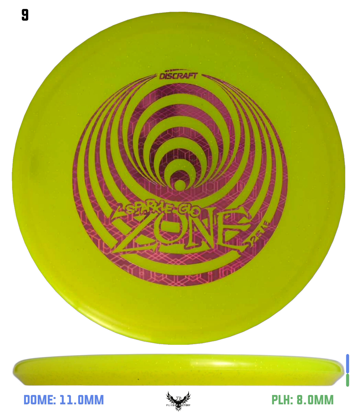 Discraft Z Glo Sparkle Zone - Ledgestone Season 3 (2025)