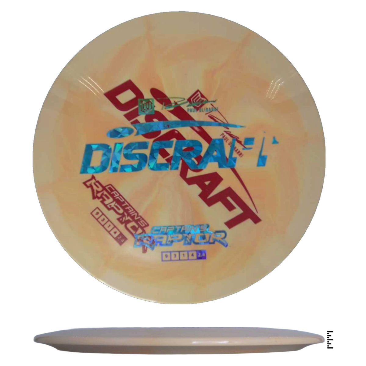 Discraft ESP Swirl Captain&#39;s Raptor - Misprints