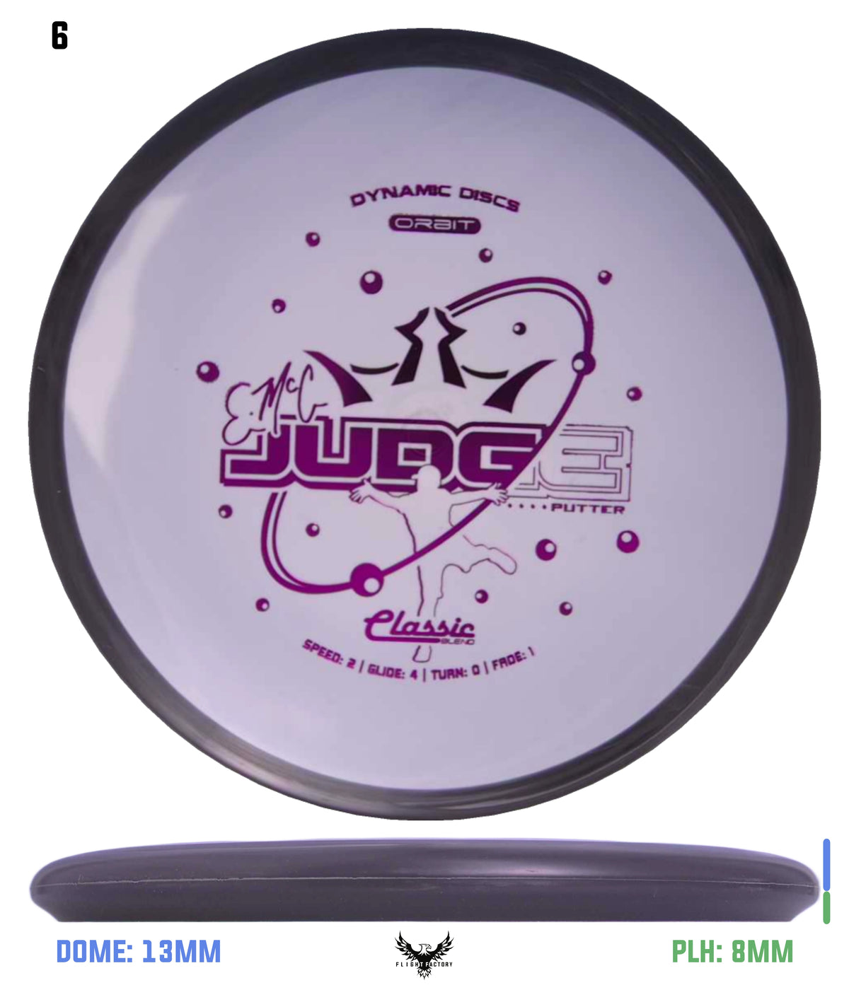 Dynamic Discs Classic Blend Orbit EMAC Judge
