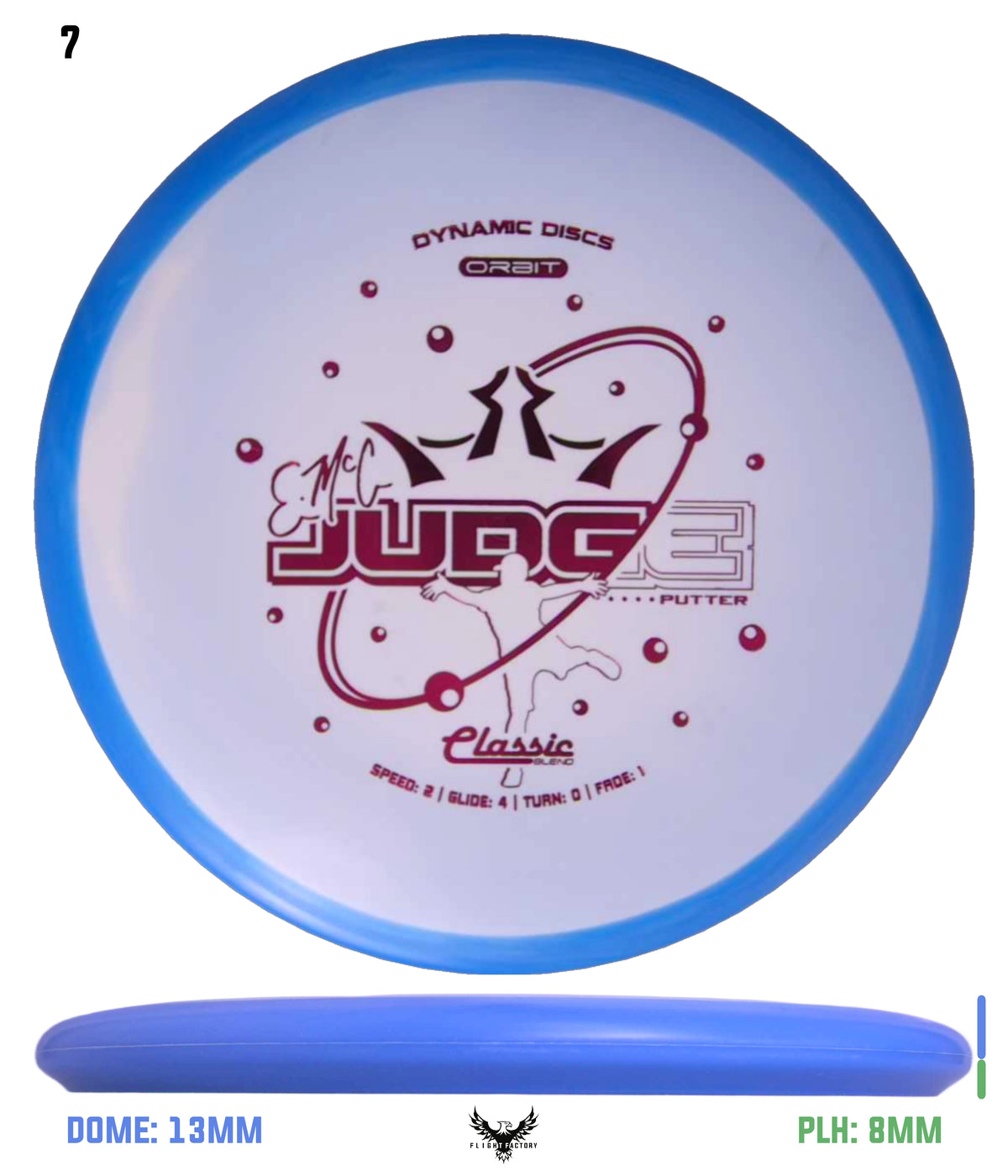 Dynamic Discs Classic Blend Orbit EMAC Judge