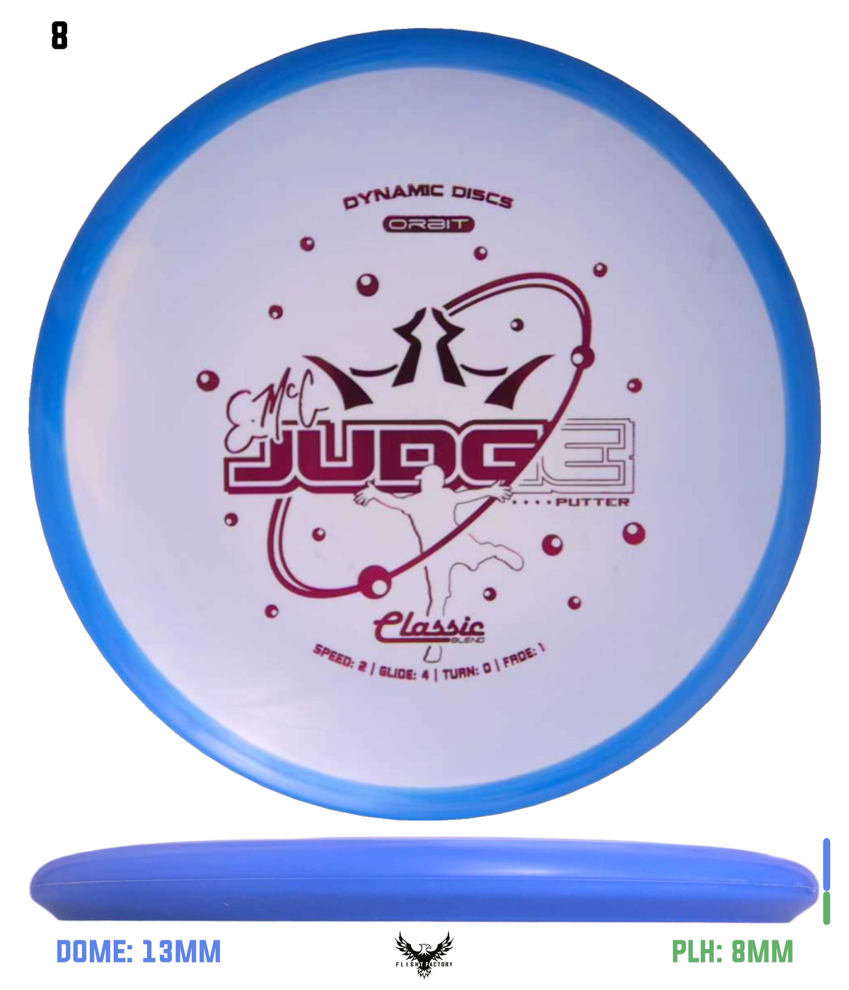 Dynamic Discs Classic Blend Orbit EMAC Judge