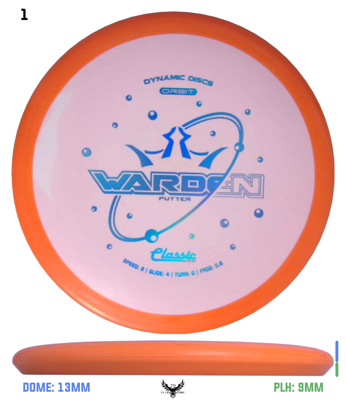 Dynamic Discs Classic Blend Orbit Warden
