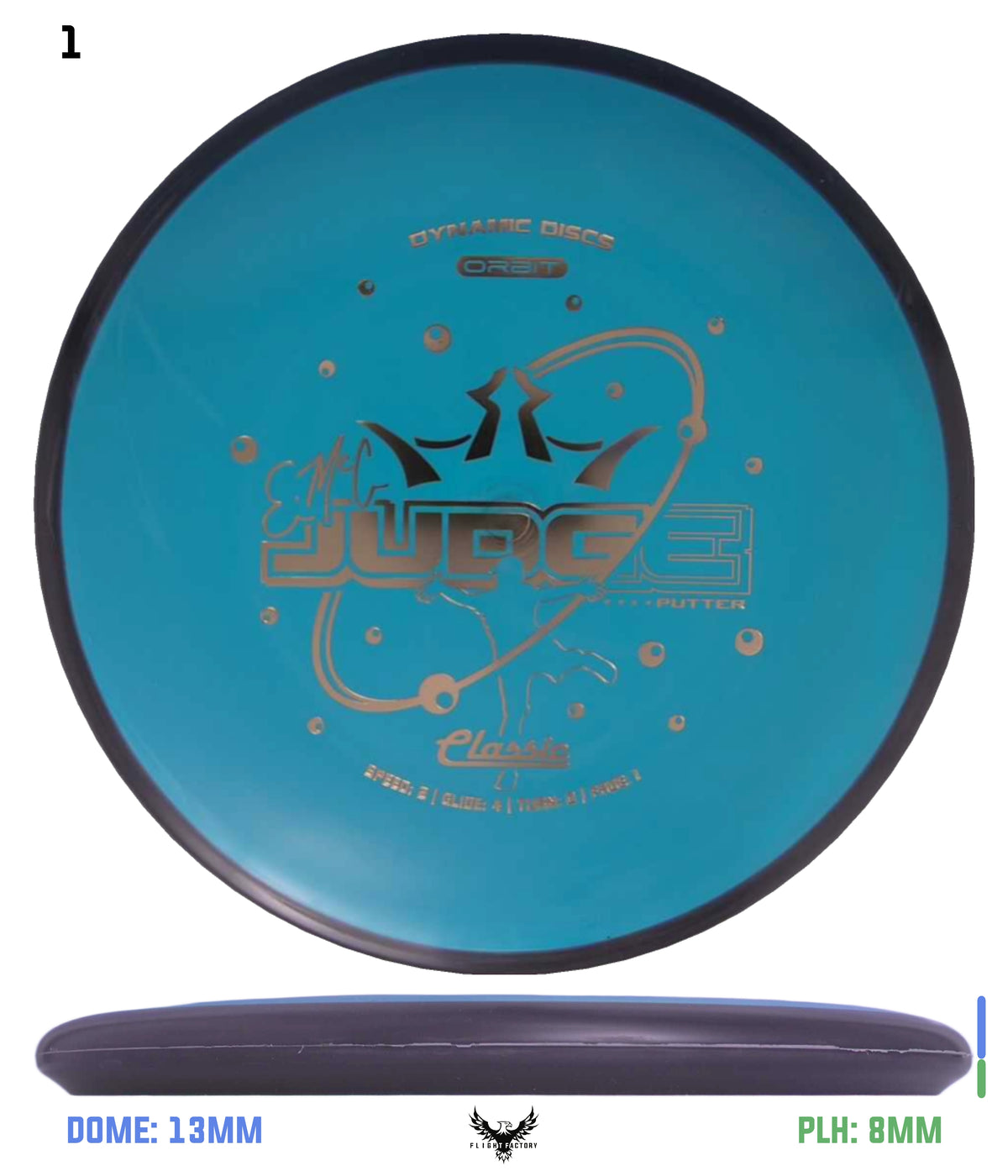 Dynamic Discs Classic Orbit EMAC Judge