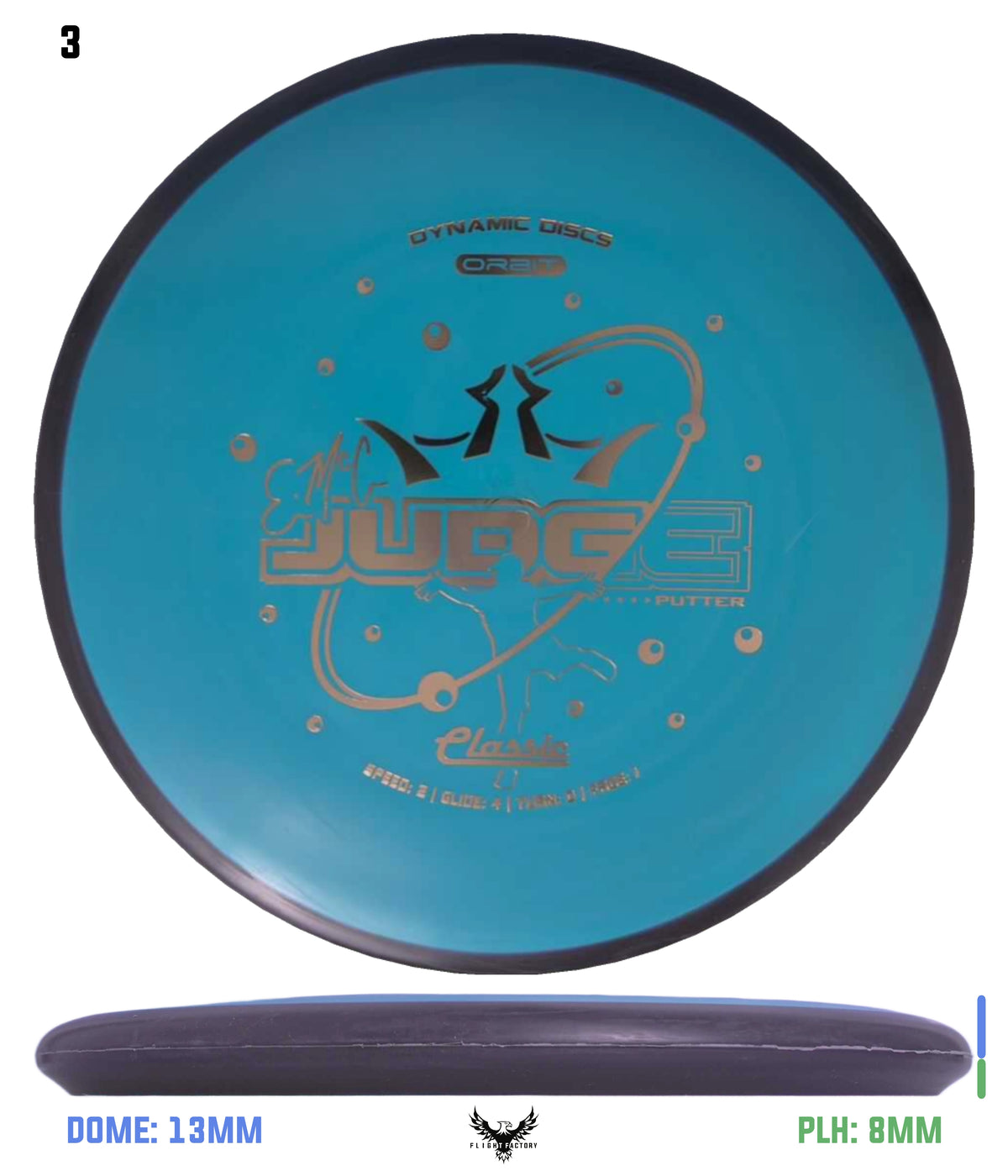 Dynamic Discs Classic Orbit EMAC Judge