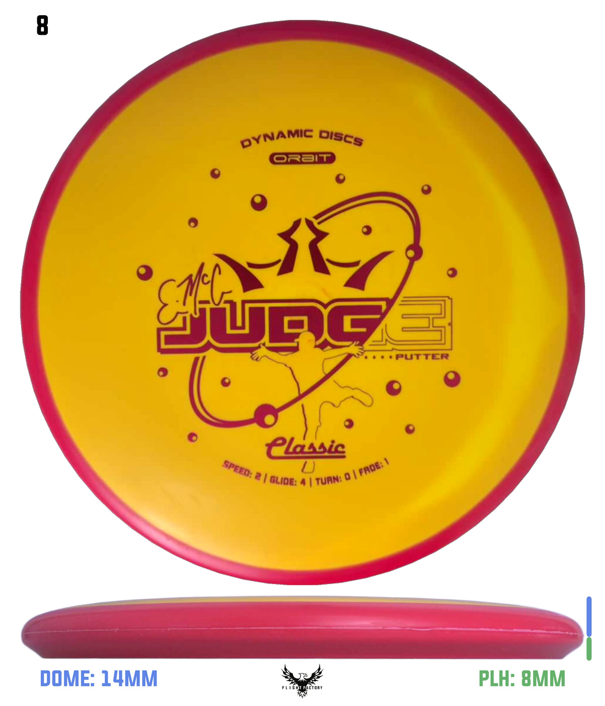 Dynamic Discs Classic Orbit EMAC Judge