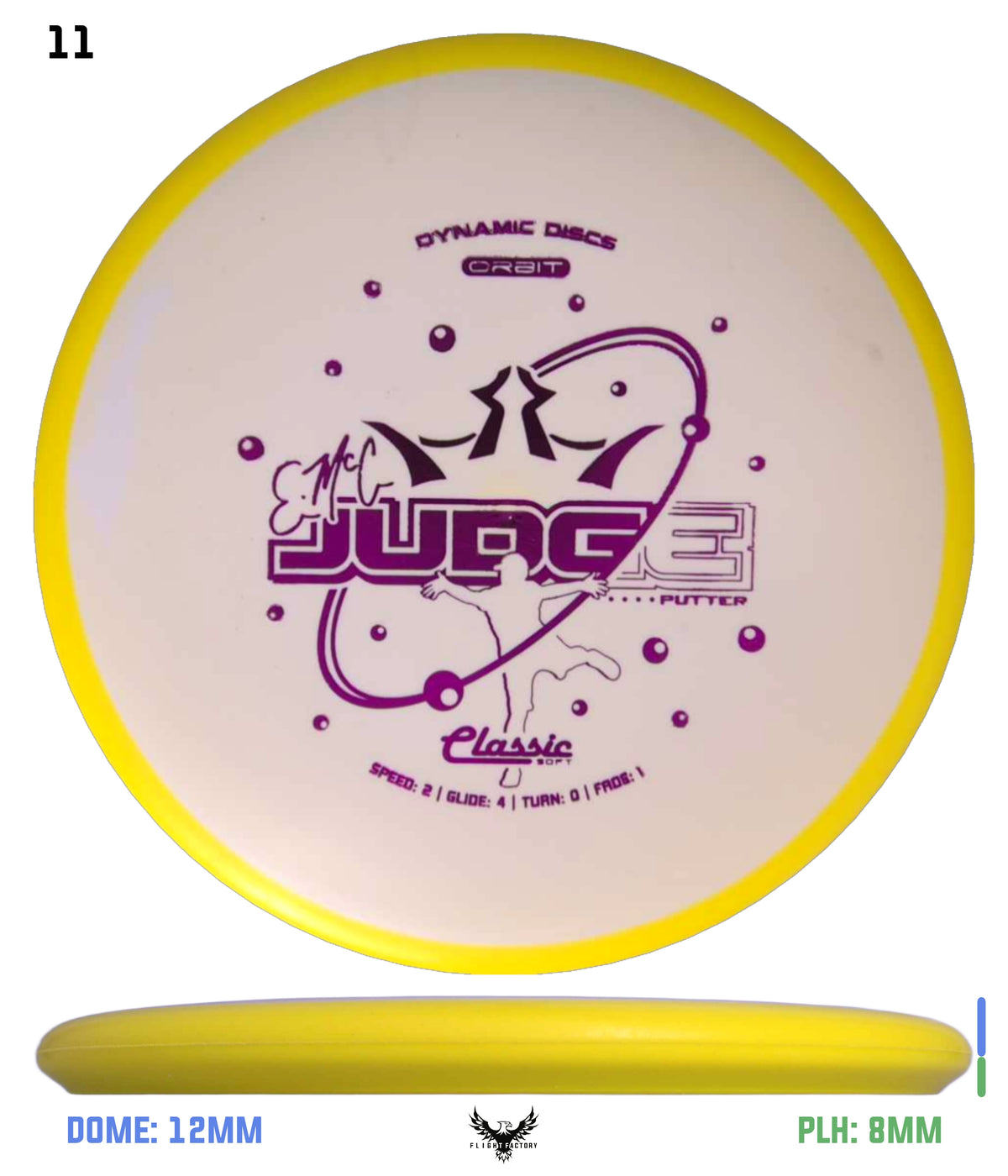 Dynamic Discs Classic Soft Orbit EMAC Judge