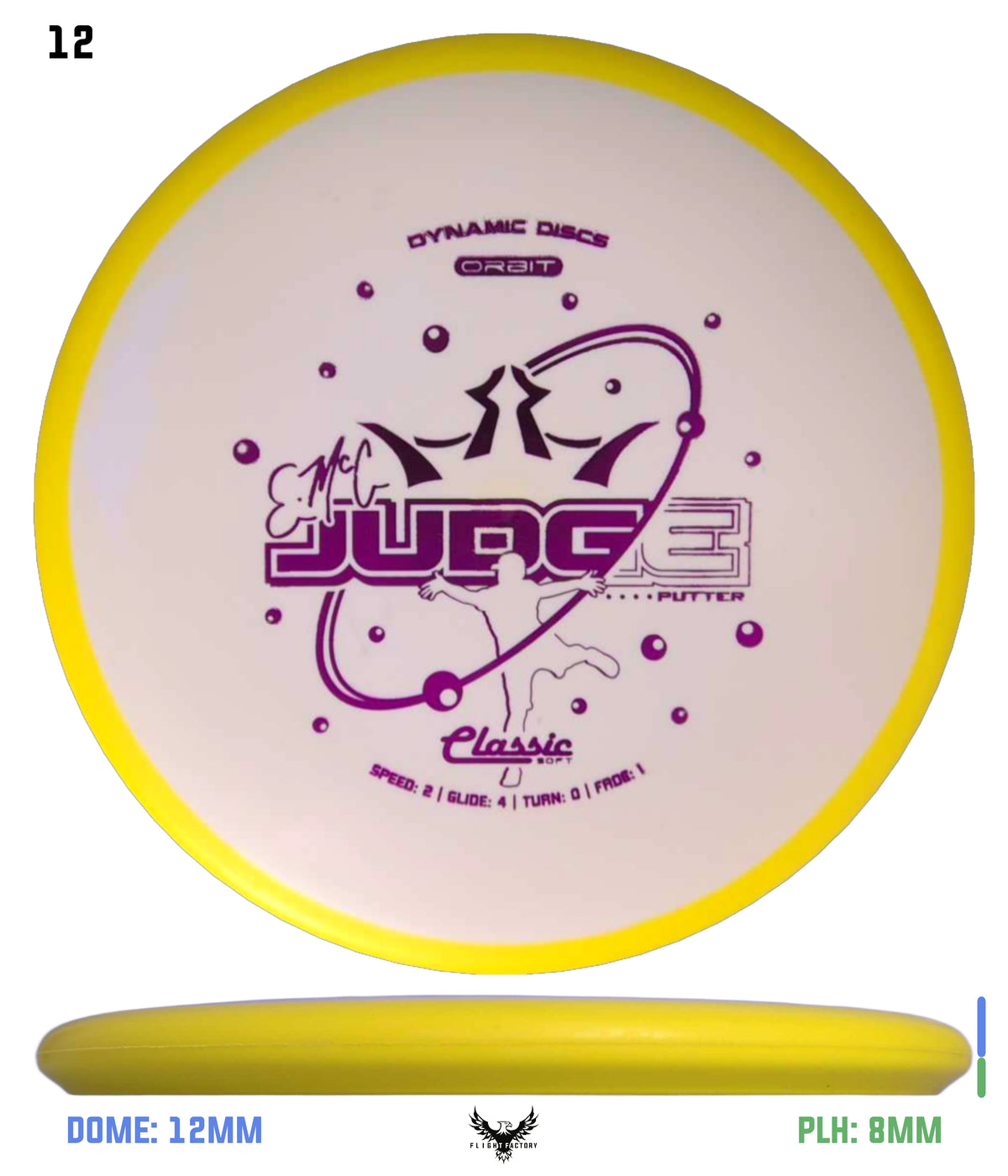 Dynamic Discs Classic Soft Orbit EMAC Judge