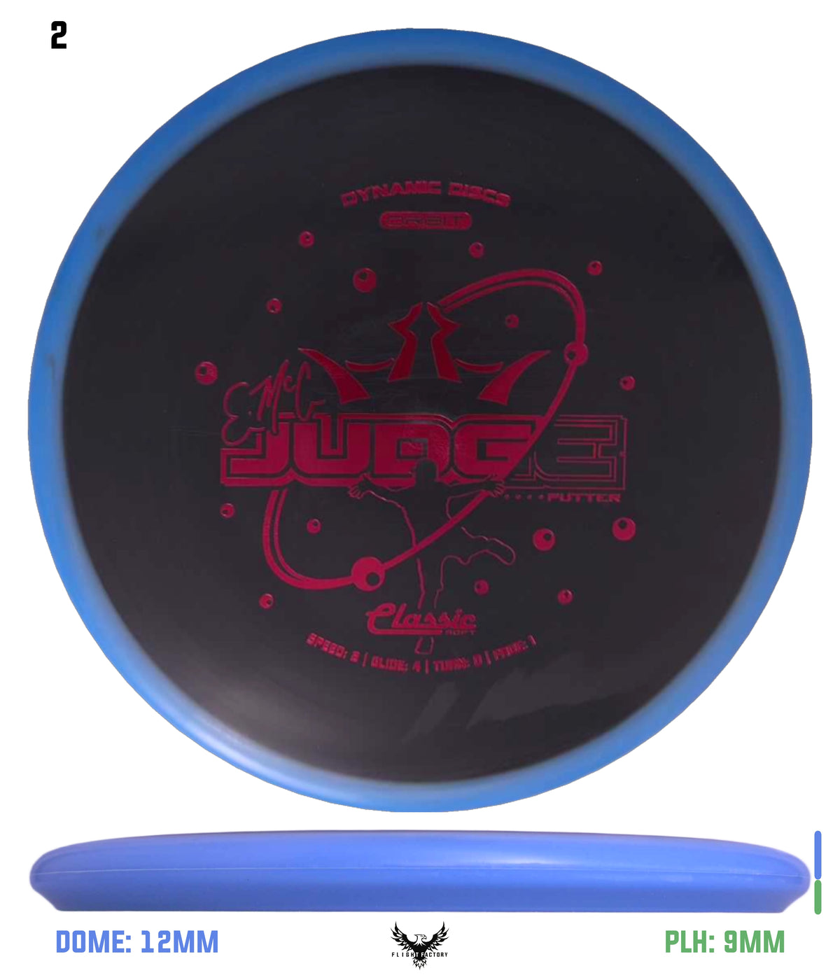 Dynamic Discs Classic Soft Orbit EMAC Judge