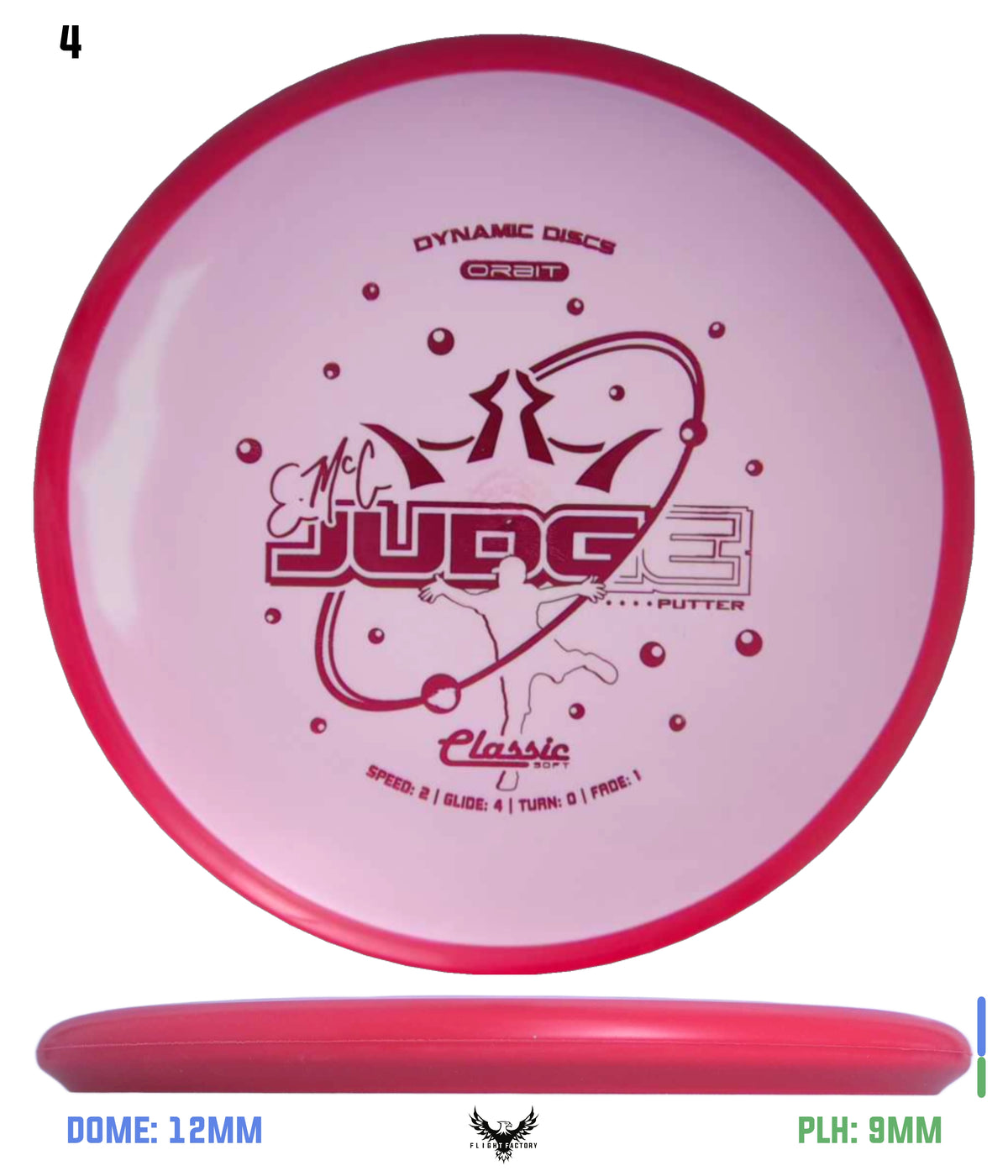 Dynamic Discs Classic Soft Orbit EMAC Judge