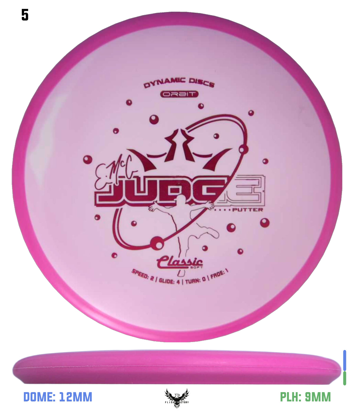 Dynamic Discs Classic Soft Orbit EMAC Judge