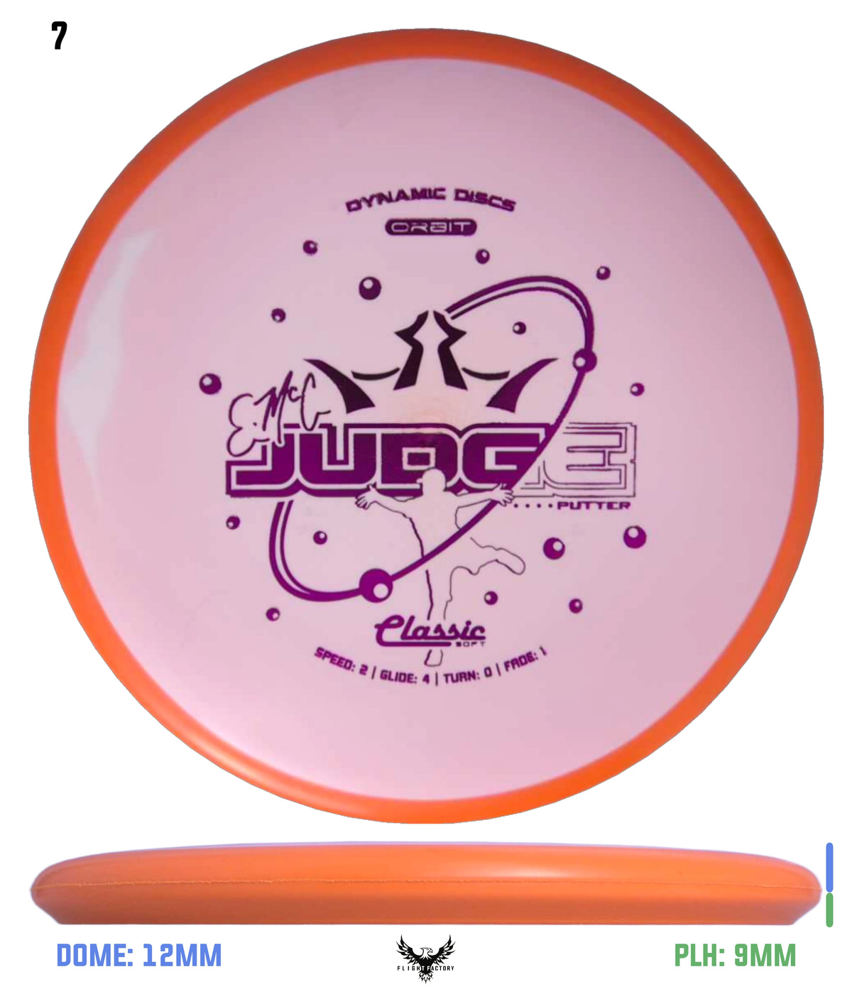 Dynamic Discs Classic Soft Orbit EMAC Judge