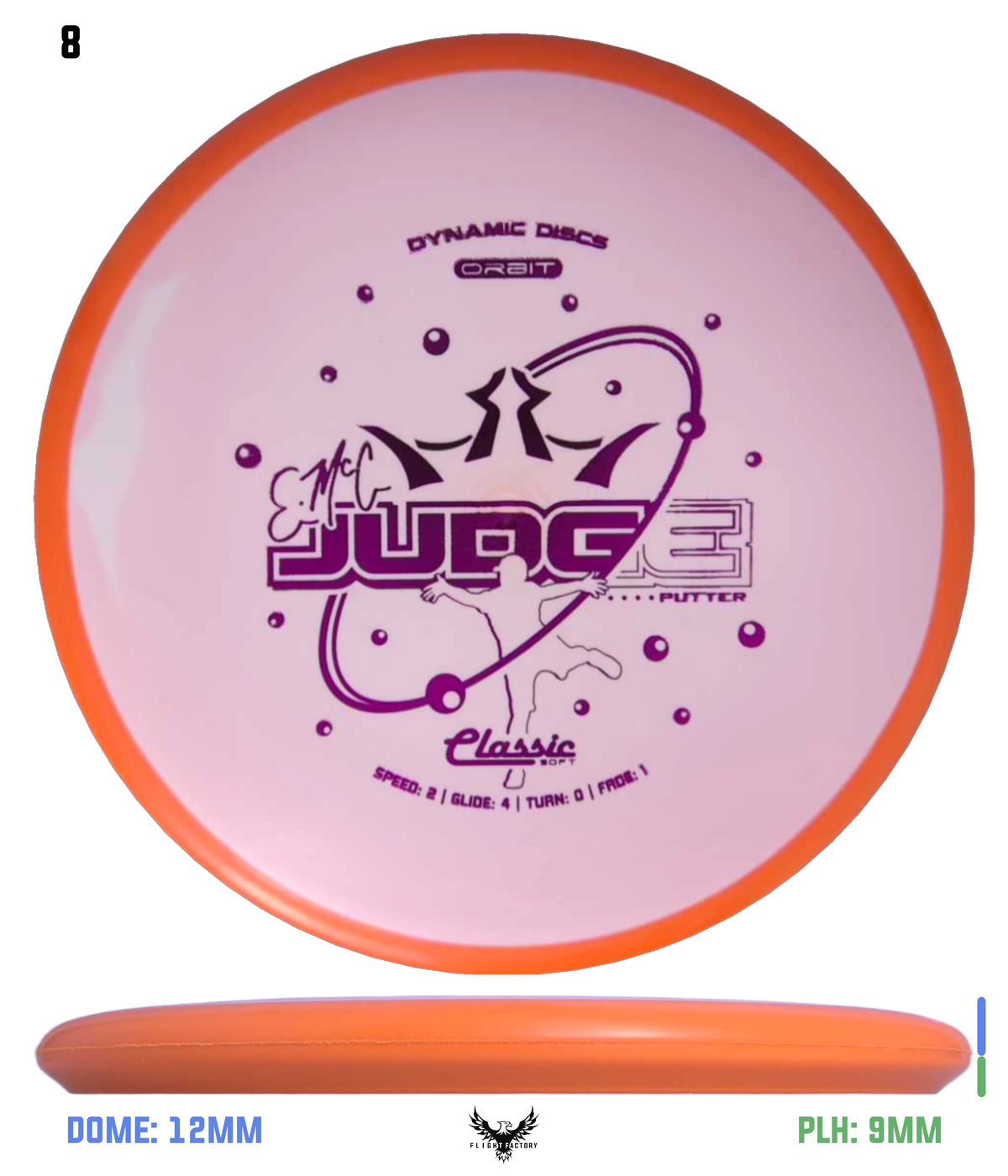 Dynamic Discs Classic Soft Orbit EMAC Judge