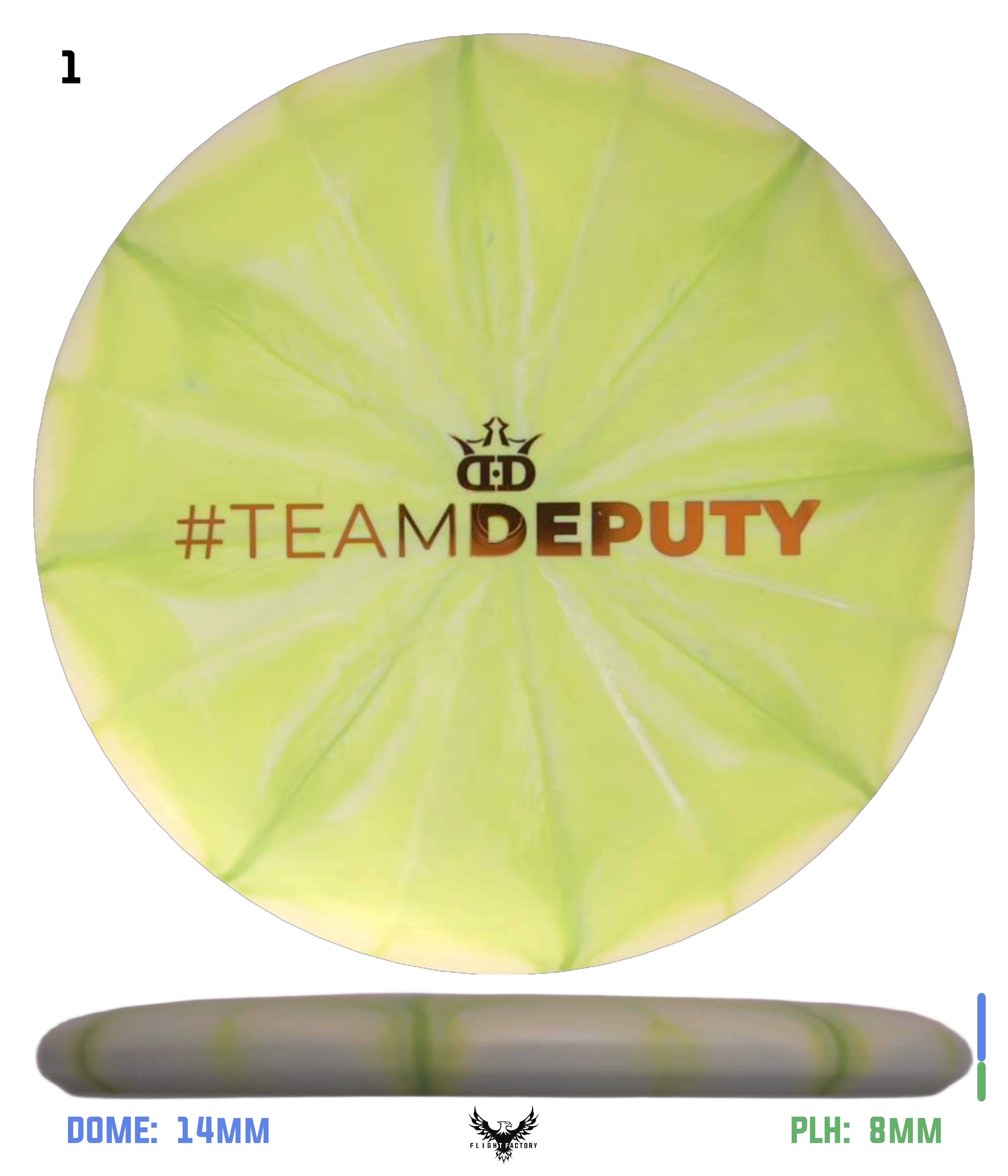 Dynamic Discs Classic Burst Deputy - #teamdeputy